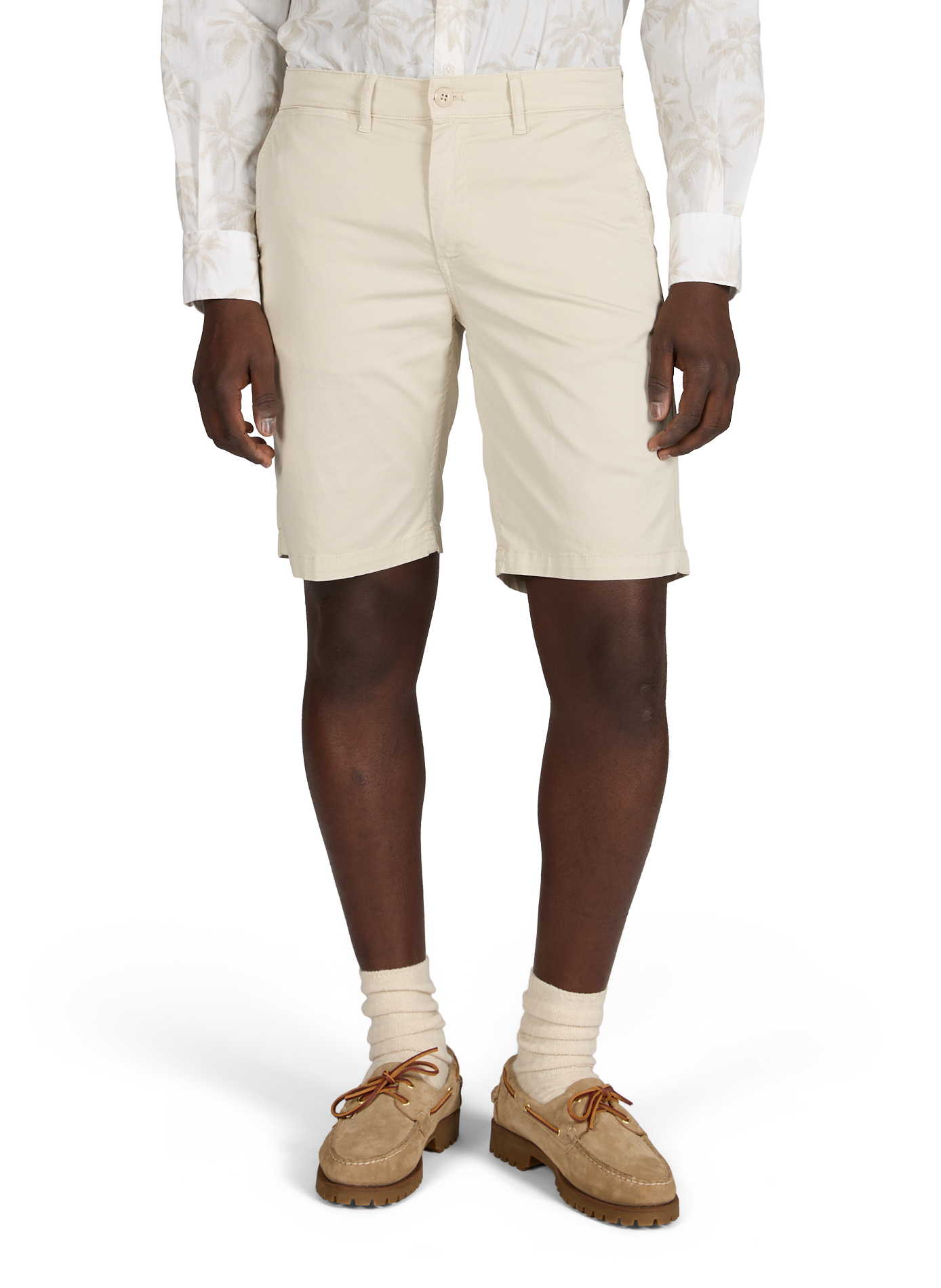 Bermuda in misto cotone uni EDEN PARK Beige