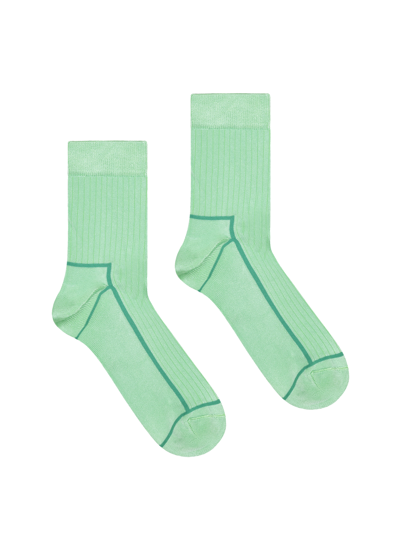 Bedruckte Kniestrümpfe HAPPY SOCKS Grun