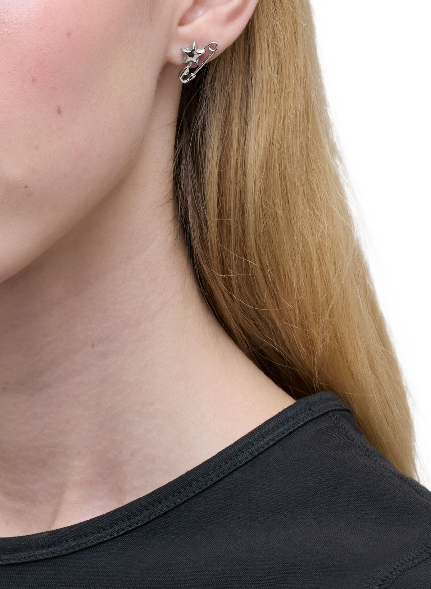 Boucles d'oreille The Star Pin MARC JACOBS Silver