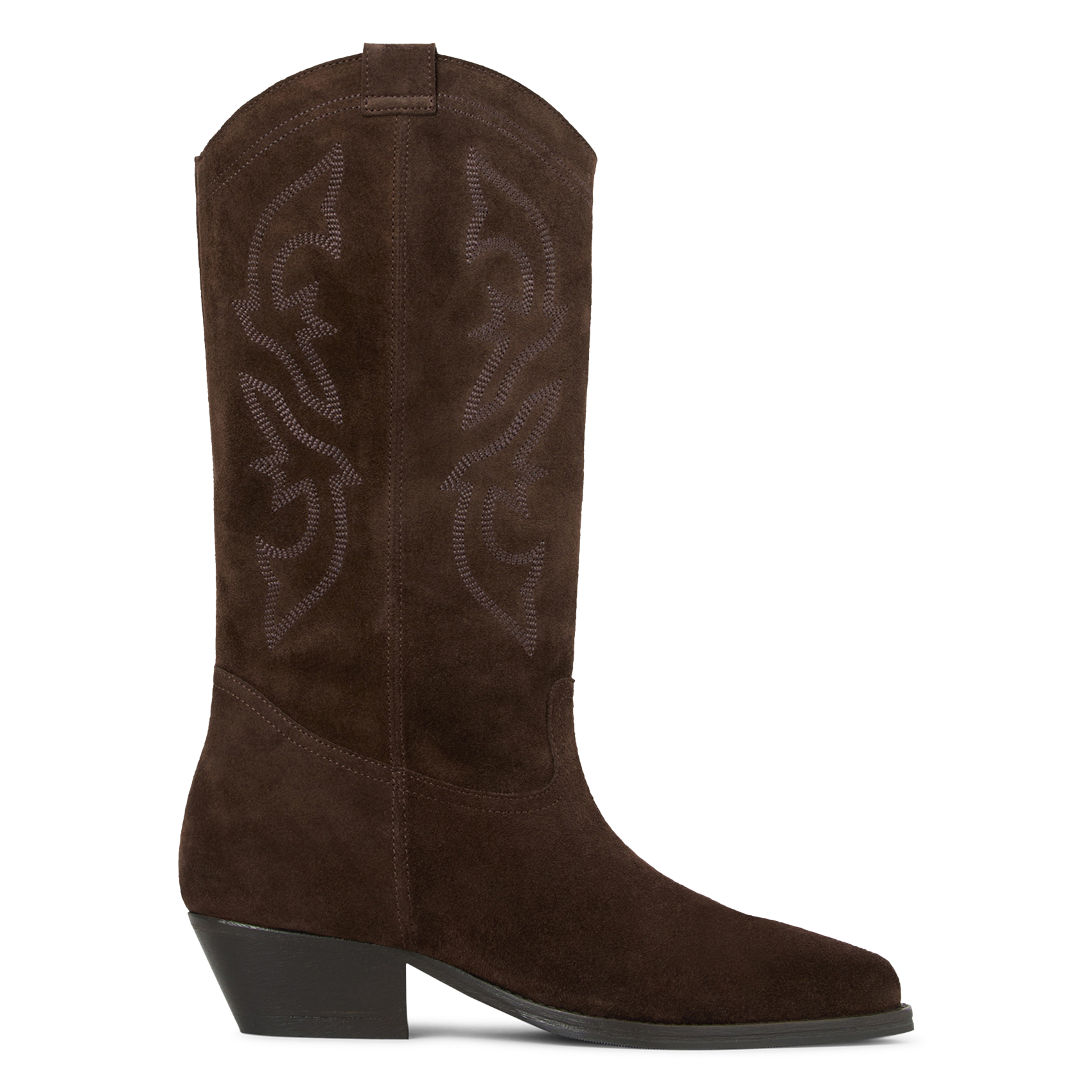 Bottes en cuir claurys BA&SH Marron