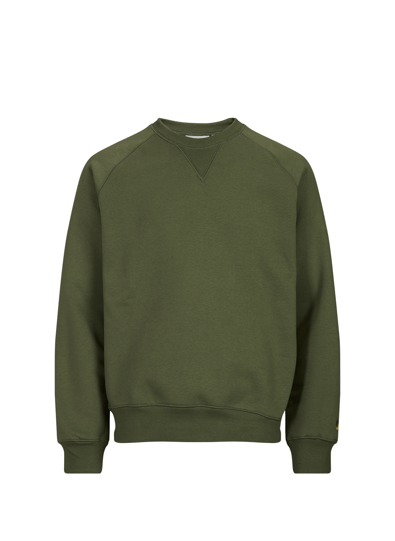 Straight cotton-blend sweatshirt CARHARTT WIP Green