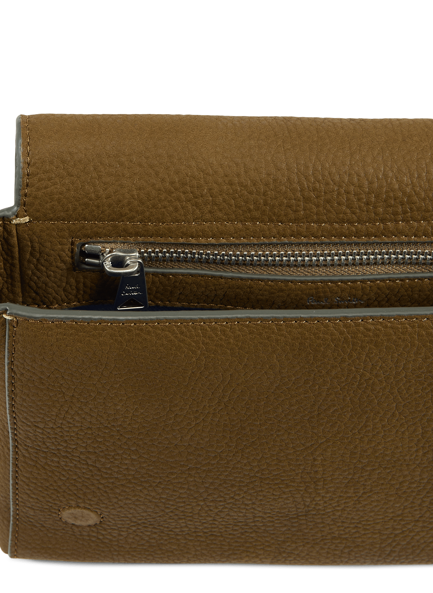 Sac à bandoulière en cuir PAUL SMITH Vert