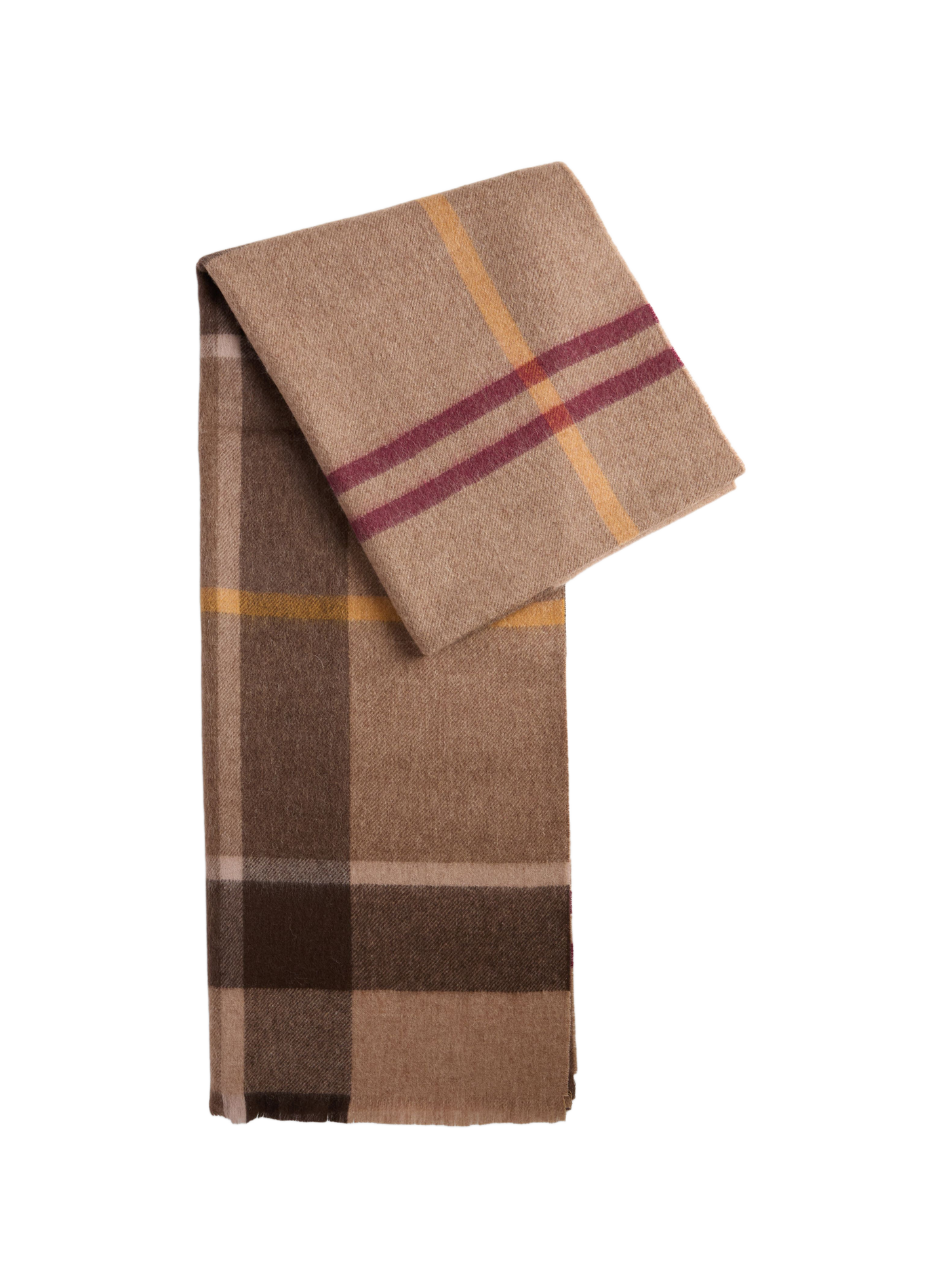 Echarpe en laine BARBOUR Multicolore
