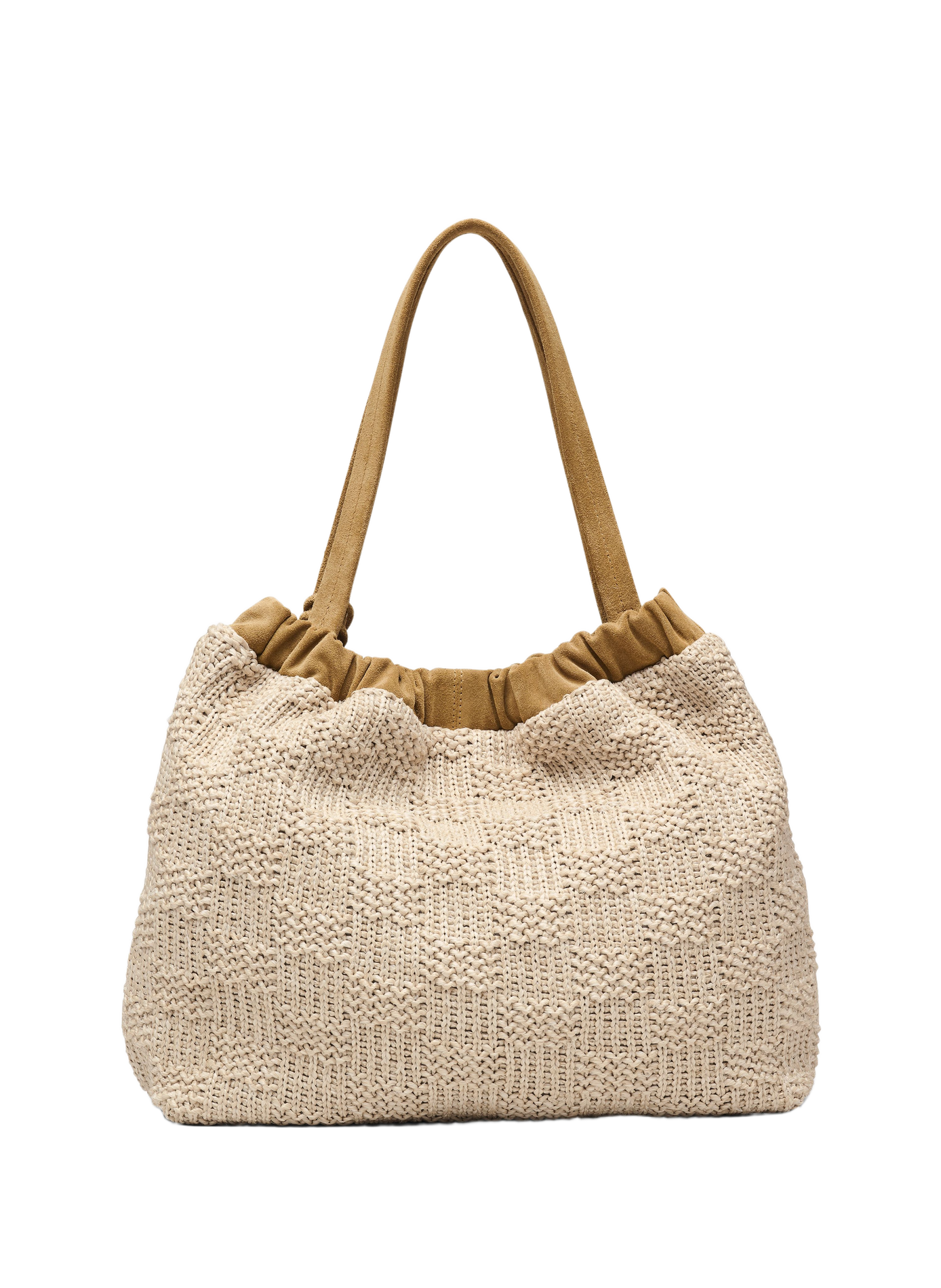 Sac à main raphia avec charms MARC JACOBS Beige