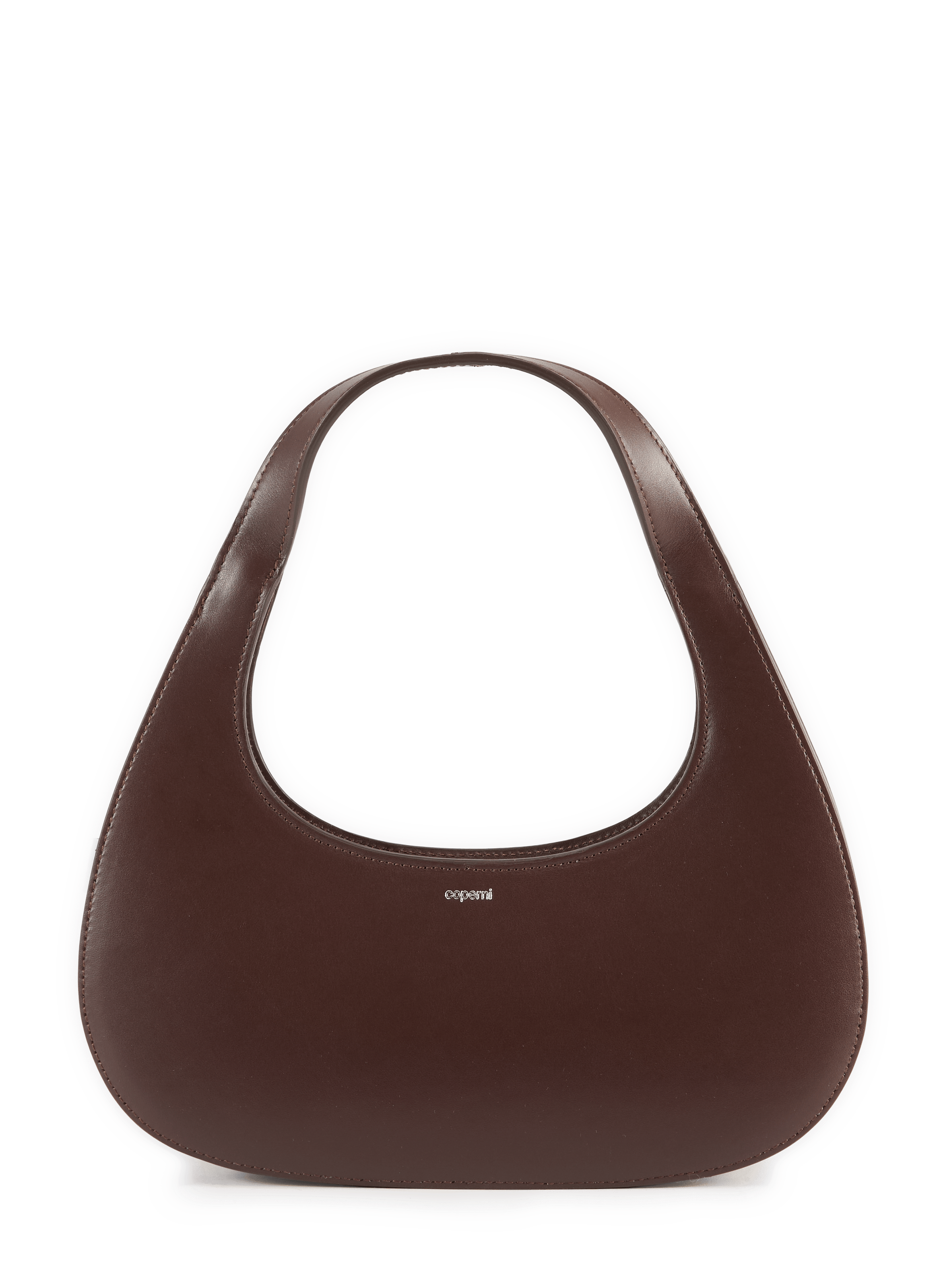 Loop Swipe leather handbag COPERNI Brown