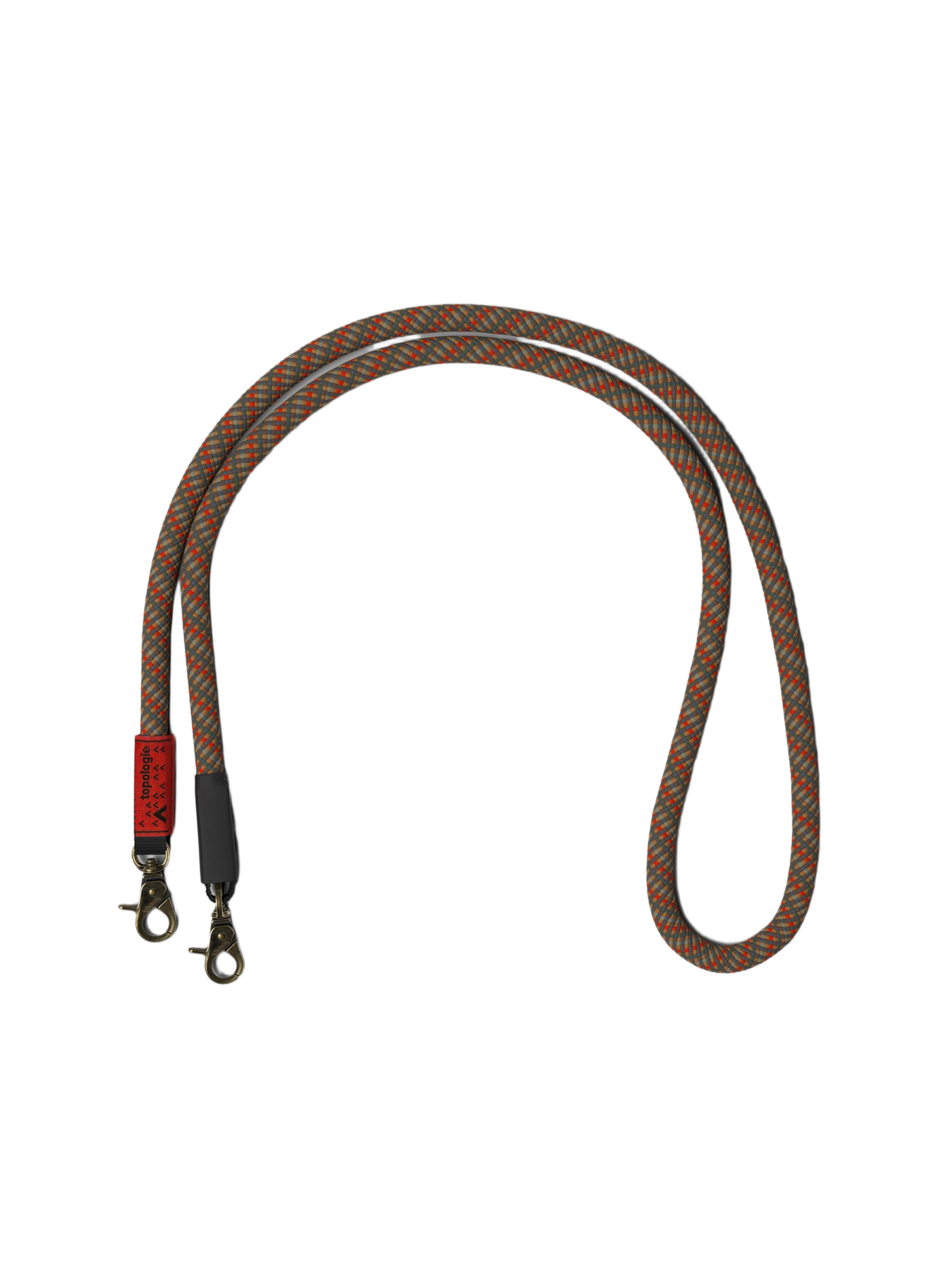 Shoulder strap for bag TOPOLOGIE Brown
