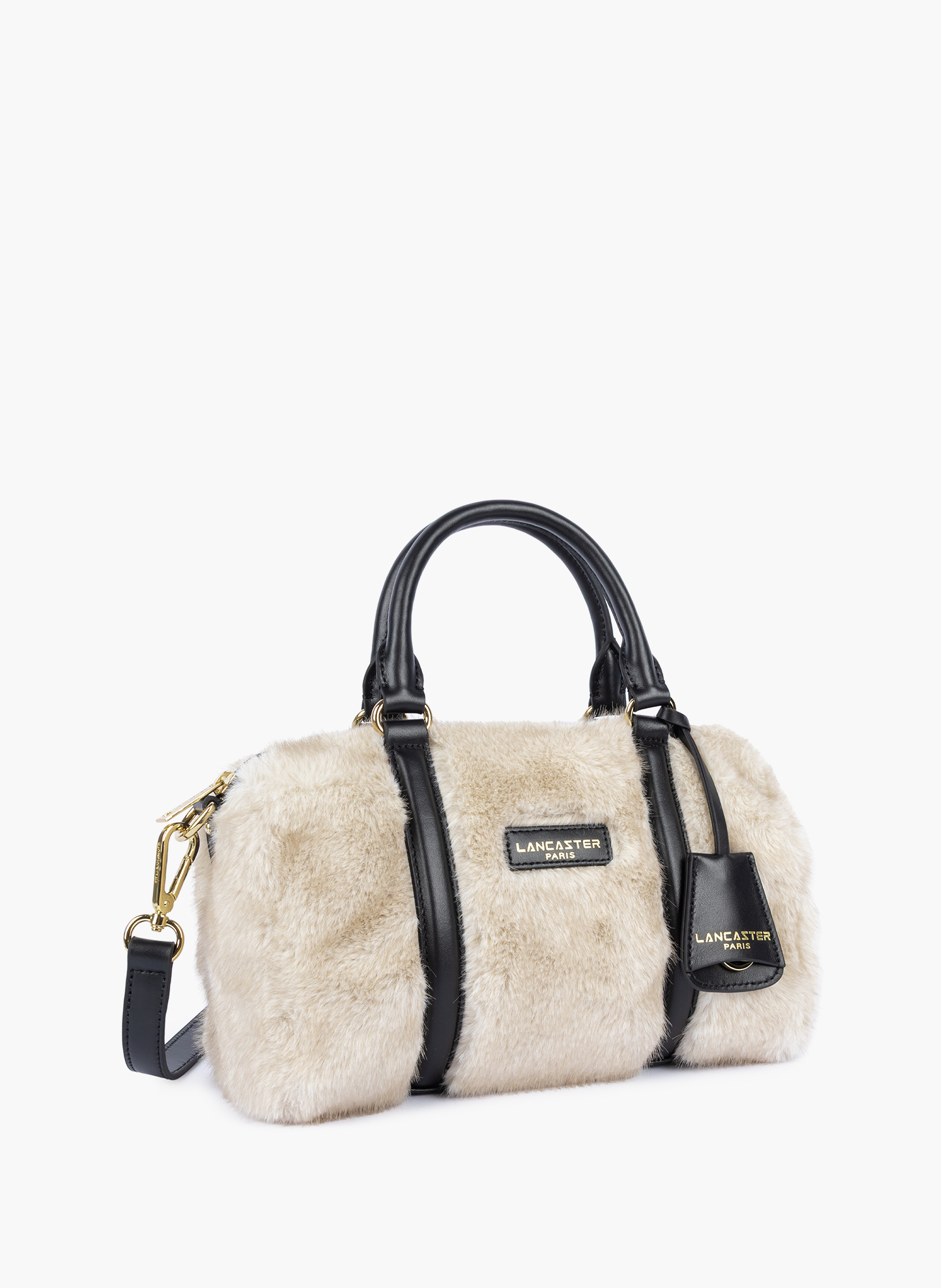 Sac polochon - moumoute LANCASTER Blanc