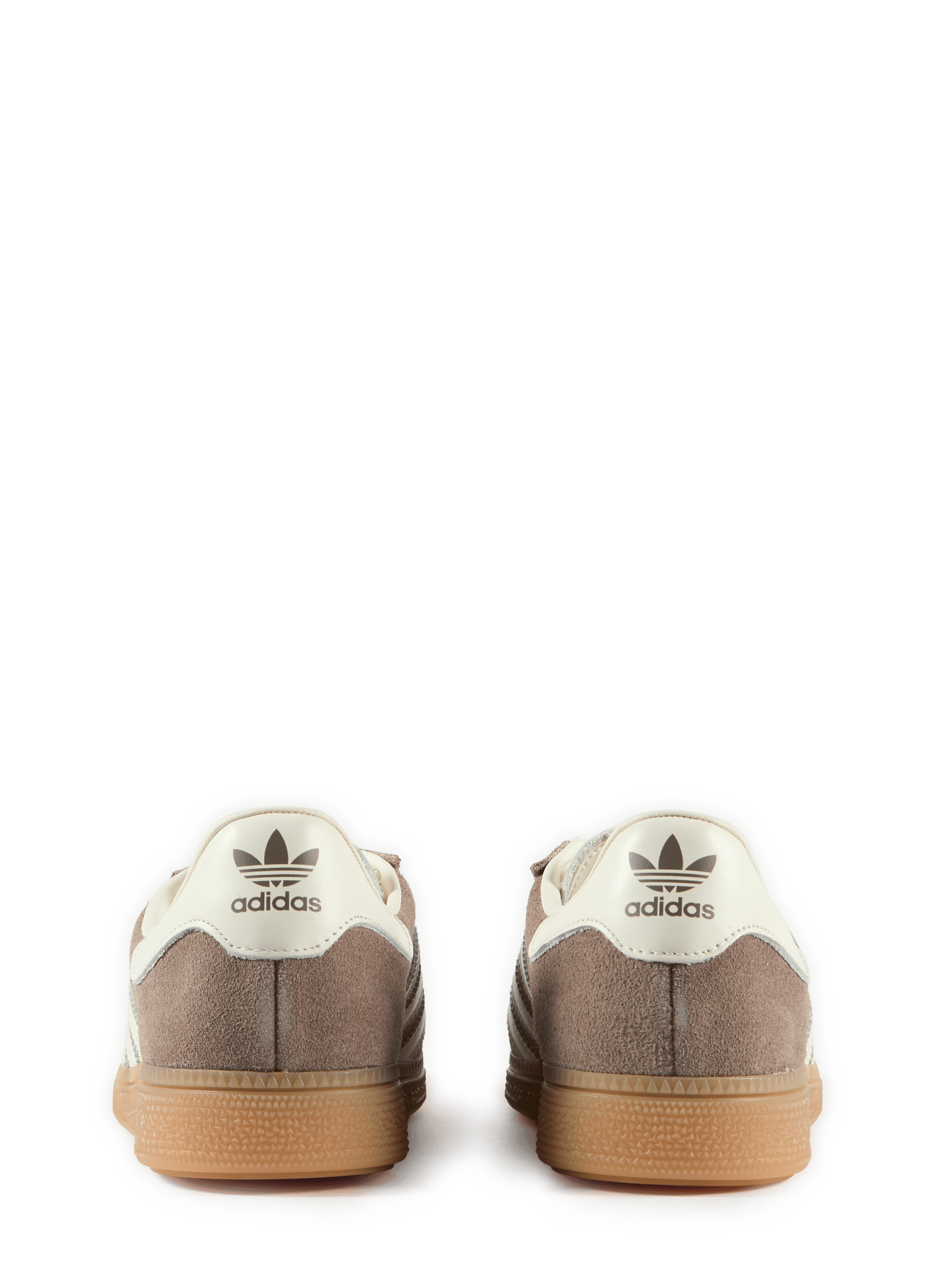 Lage leren sneakers ADIDAS Bruin