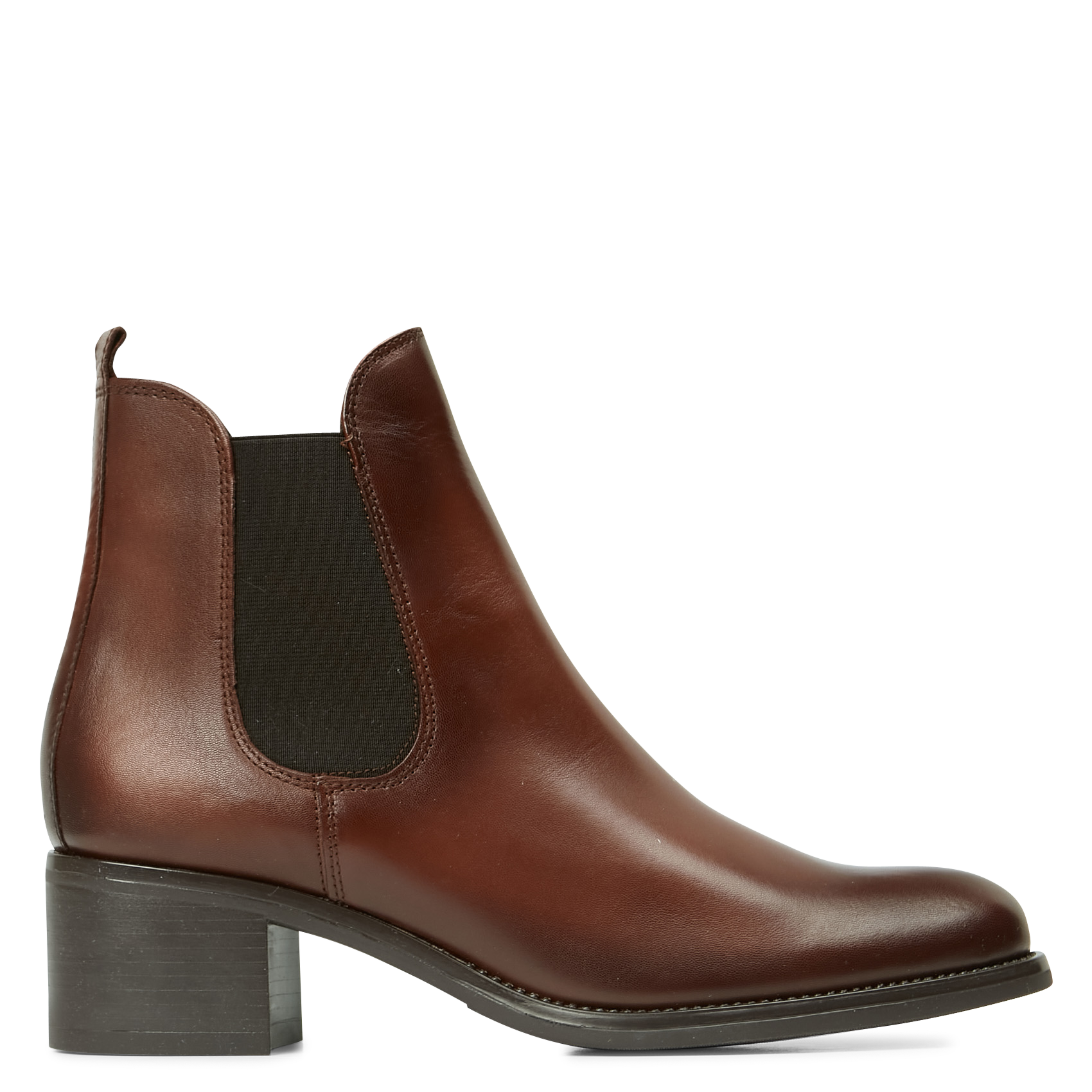 JONAK Bottines en cuir calcutto Marron