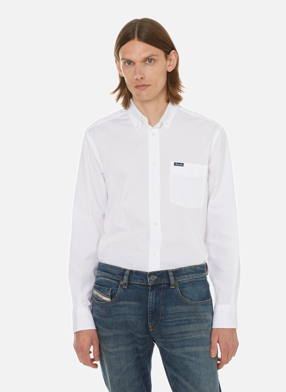 FACONNABLE Plain shirt  White