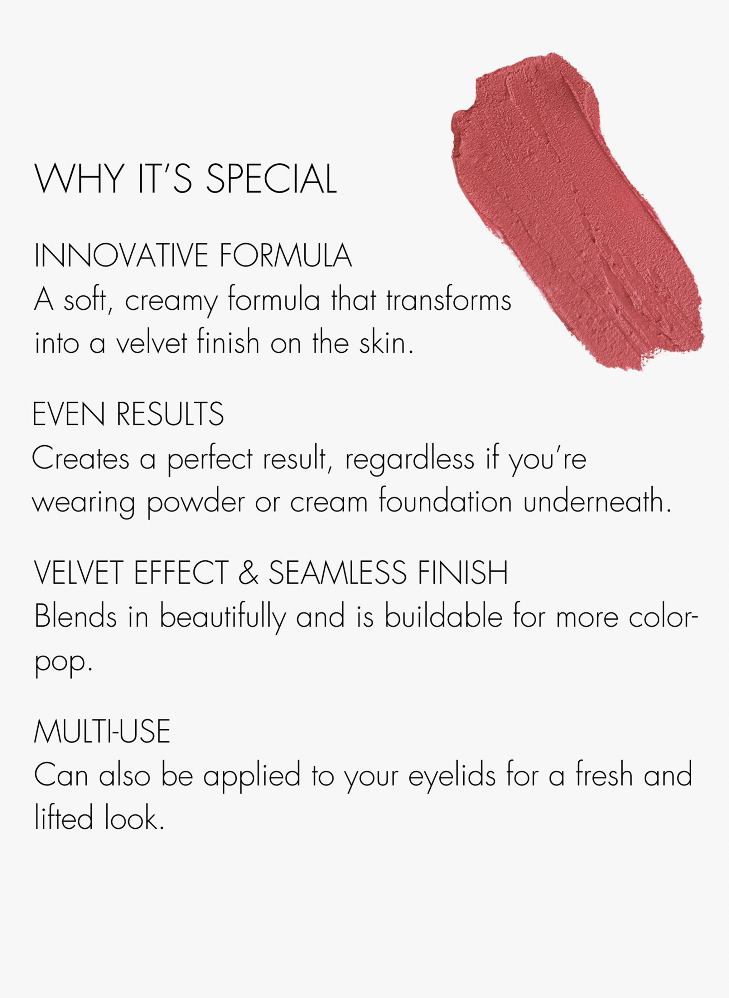 Air Blush Cream SWEED Fancy face