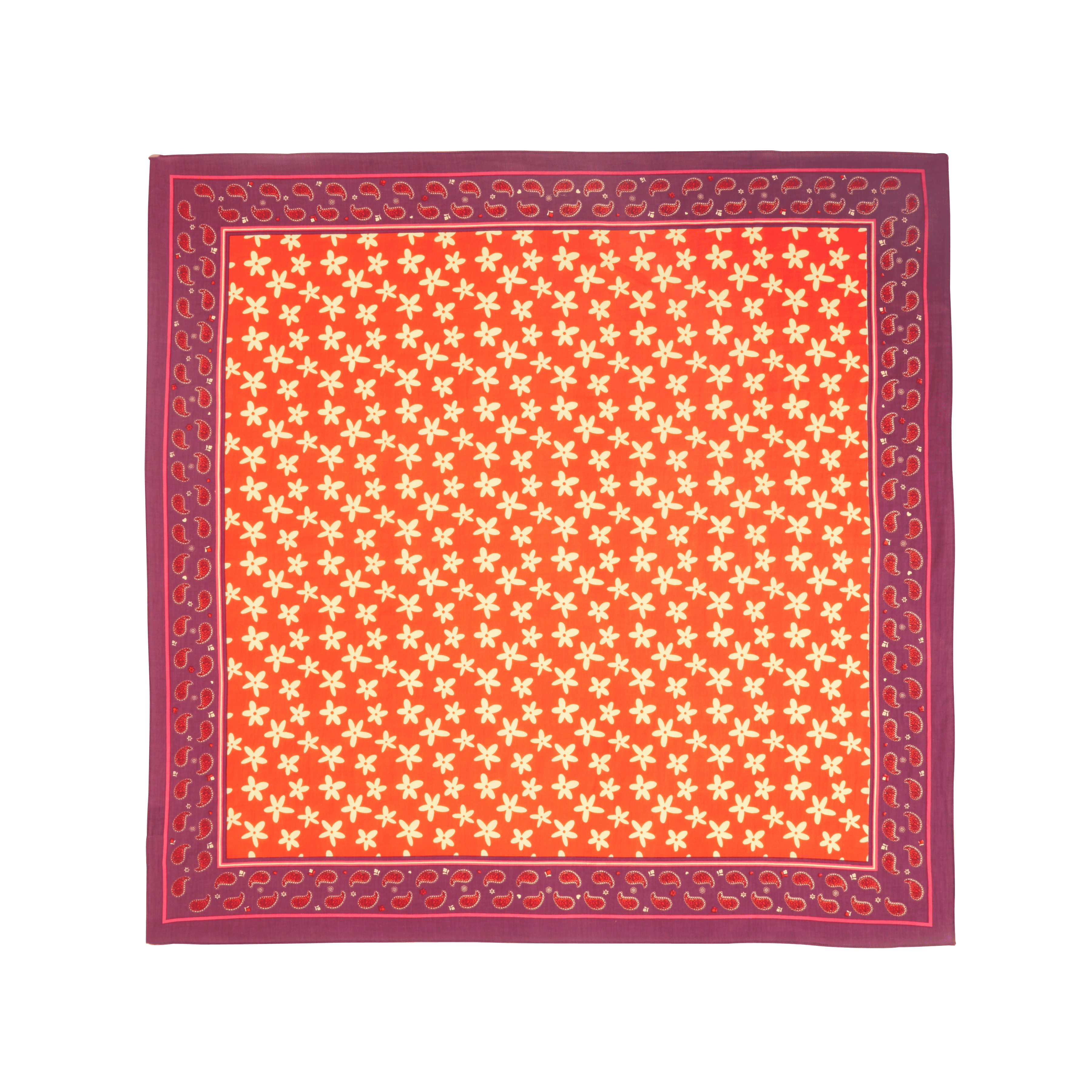 Foulard en coton biologique BILLYBELT Rouge