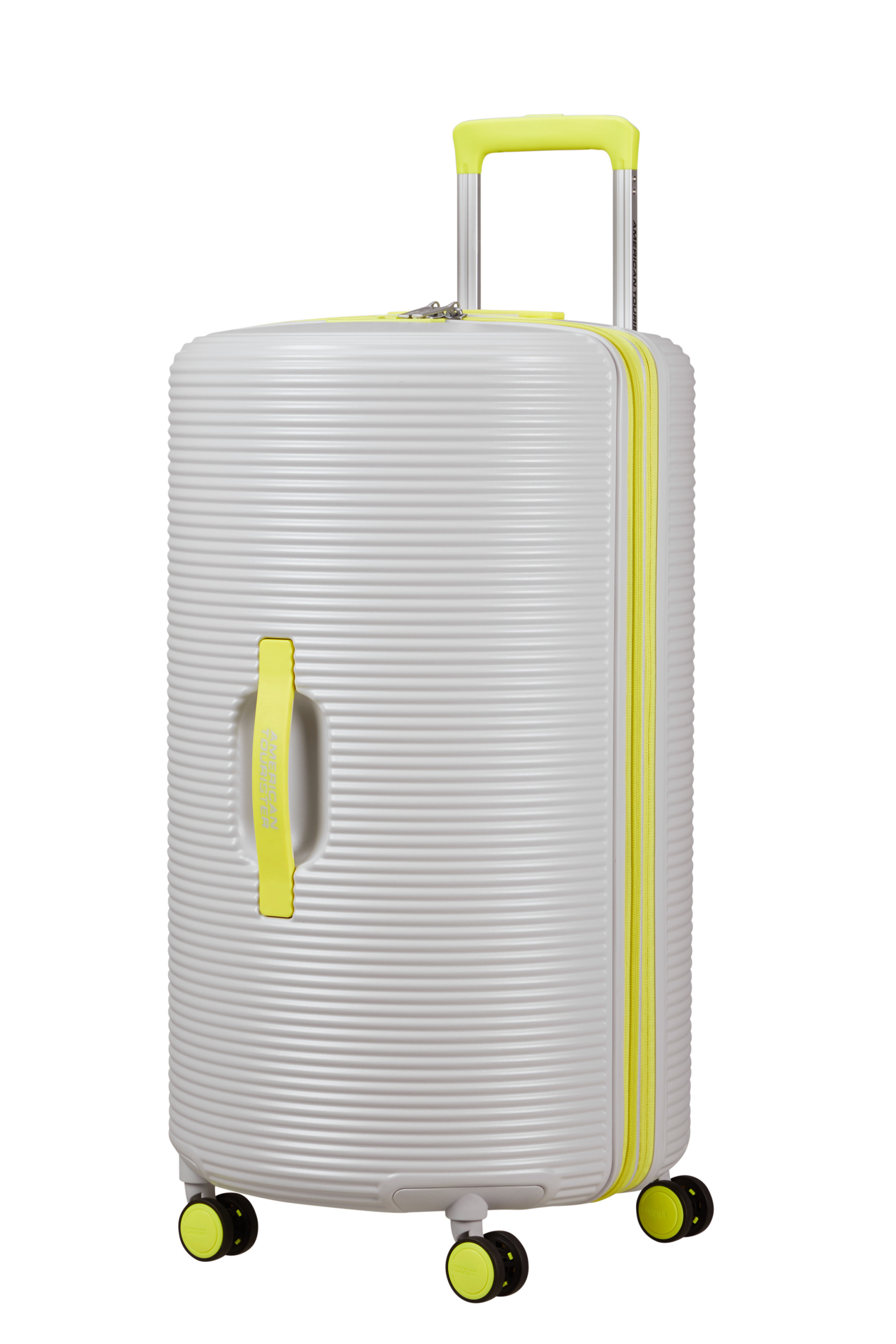 Rollio valise 4 roues taille l AMERICAN TOURISTER Gris