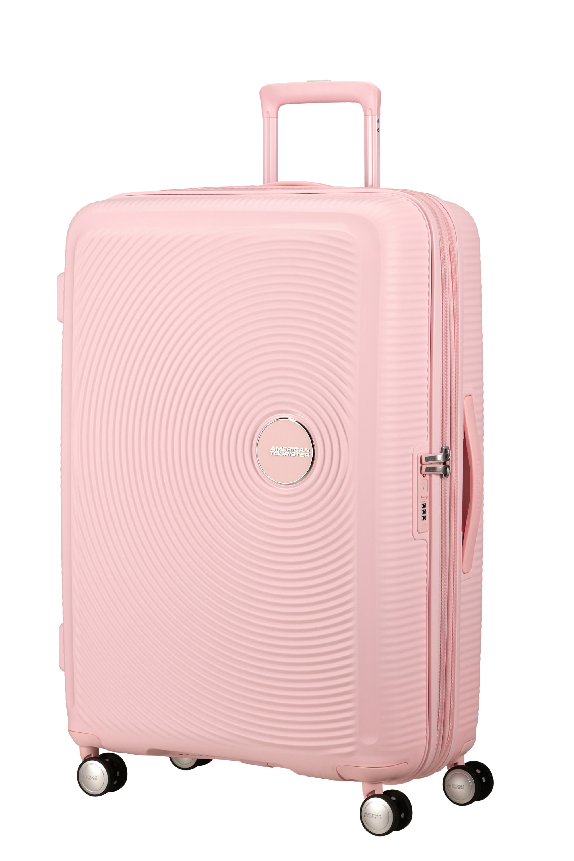 Soundbox valise 4 roues taille l AMERICAN TOURISTER Rose