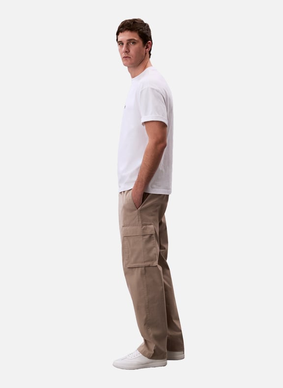 Pantalon cargo en coton Marron by CALVIN KLEIN CALVIN KLEIN Pantalon cargo en coton Marron
