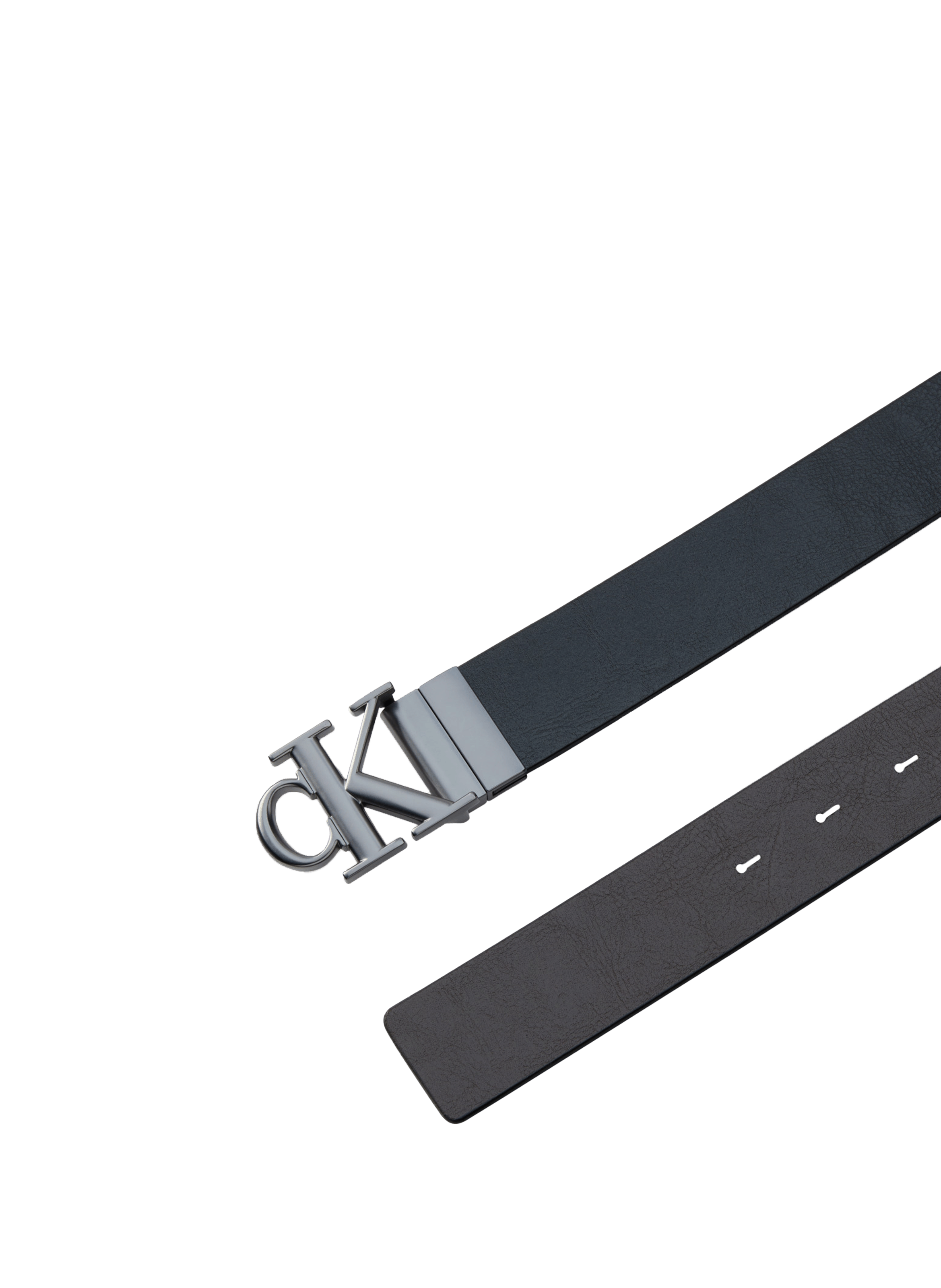 Ceinture en cuir de vache CALVIN KLEIN Multicolore