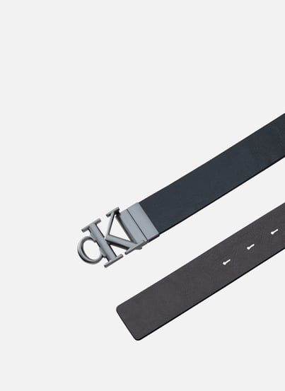 Calfskin leather belt CALVIN KLEIN Calfskin leather belt CALVIN KLEIN