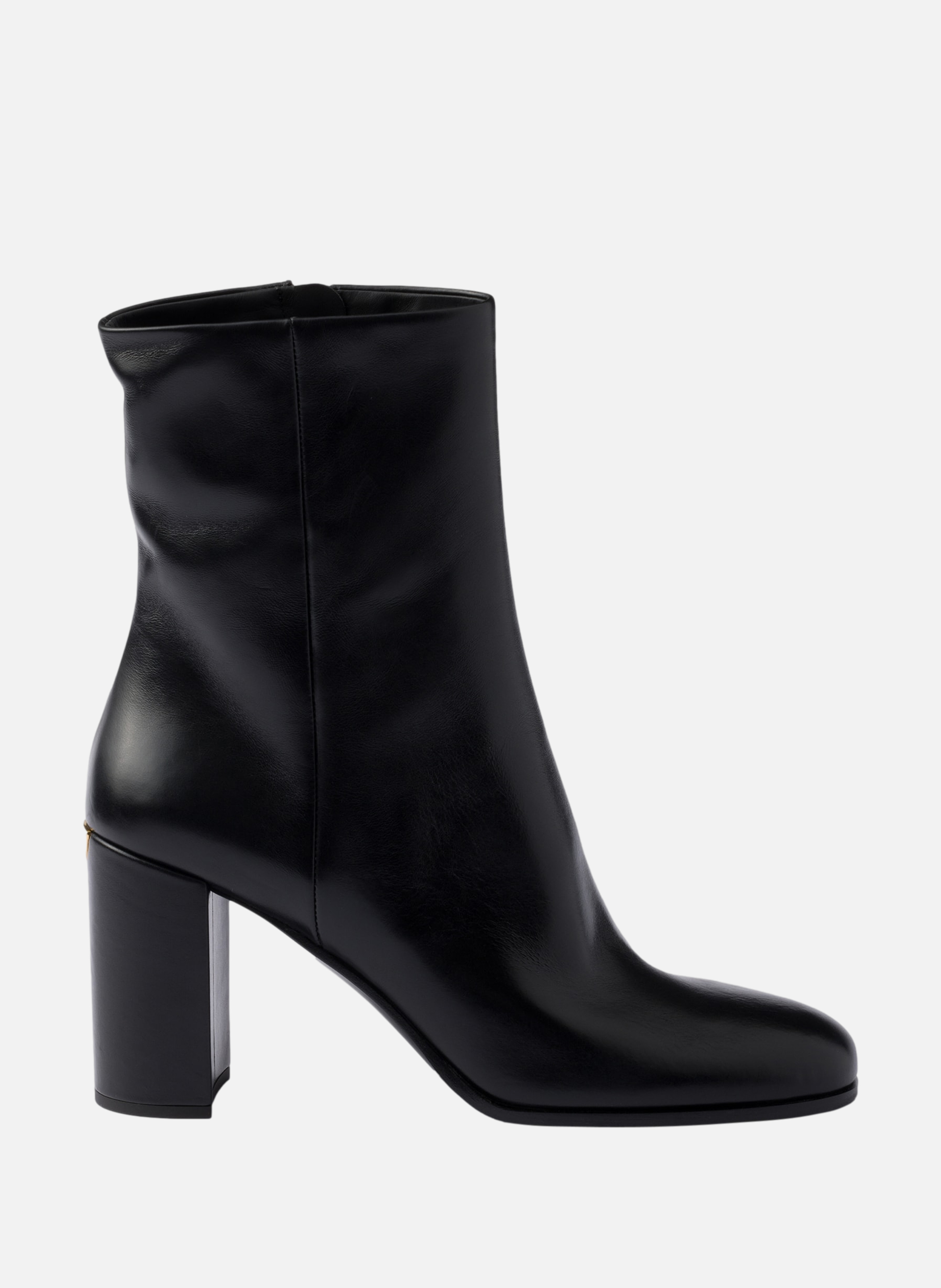 Bottines en cuir PRADA Noir