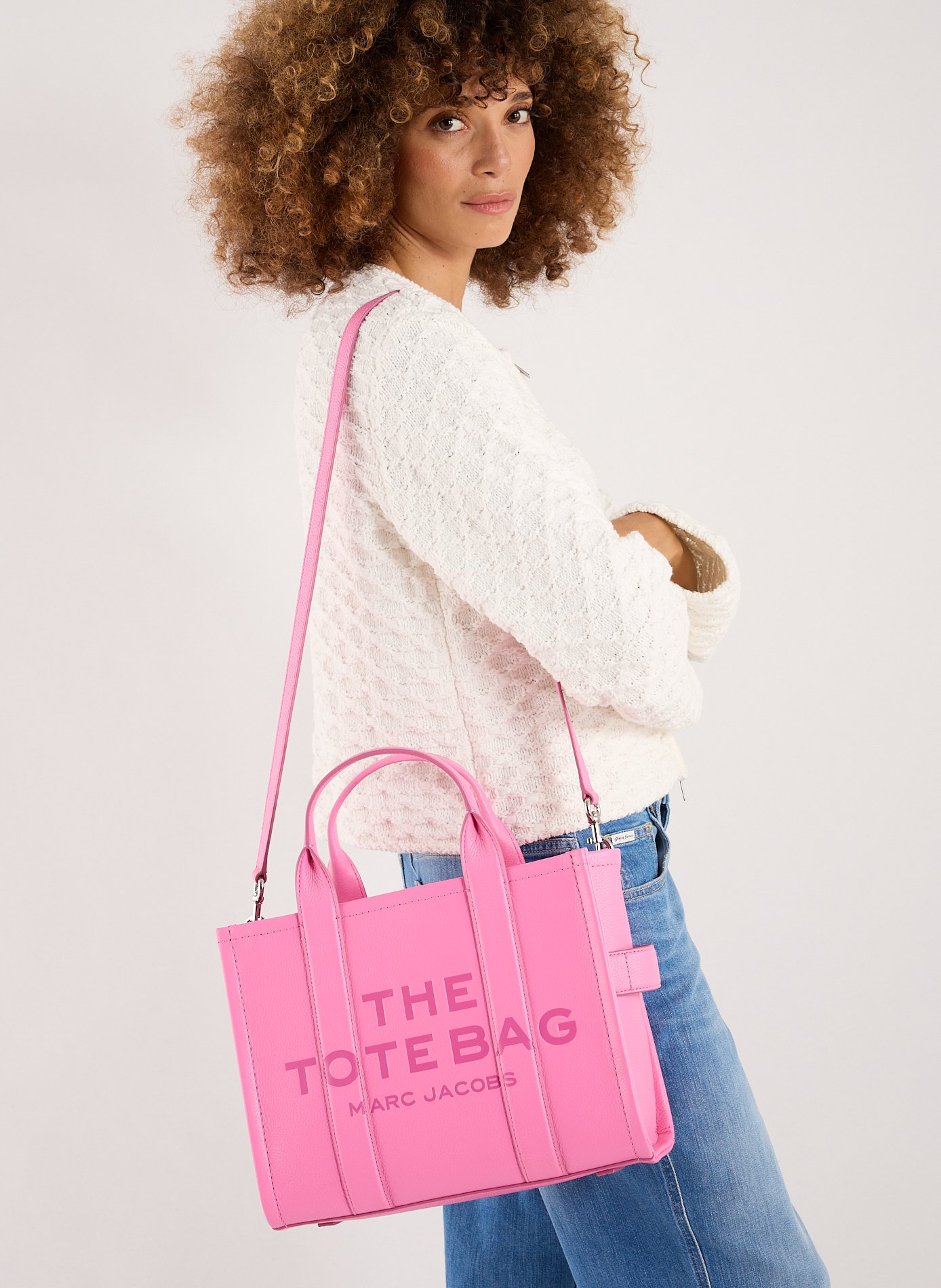 Sac à main en cuir MARC JACOBS Rose