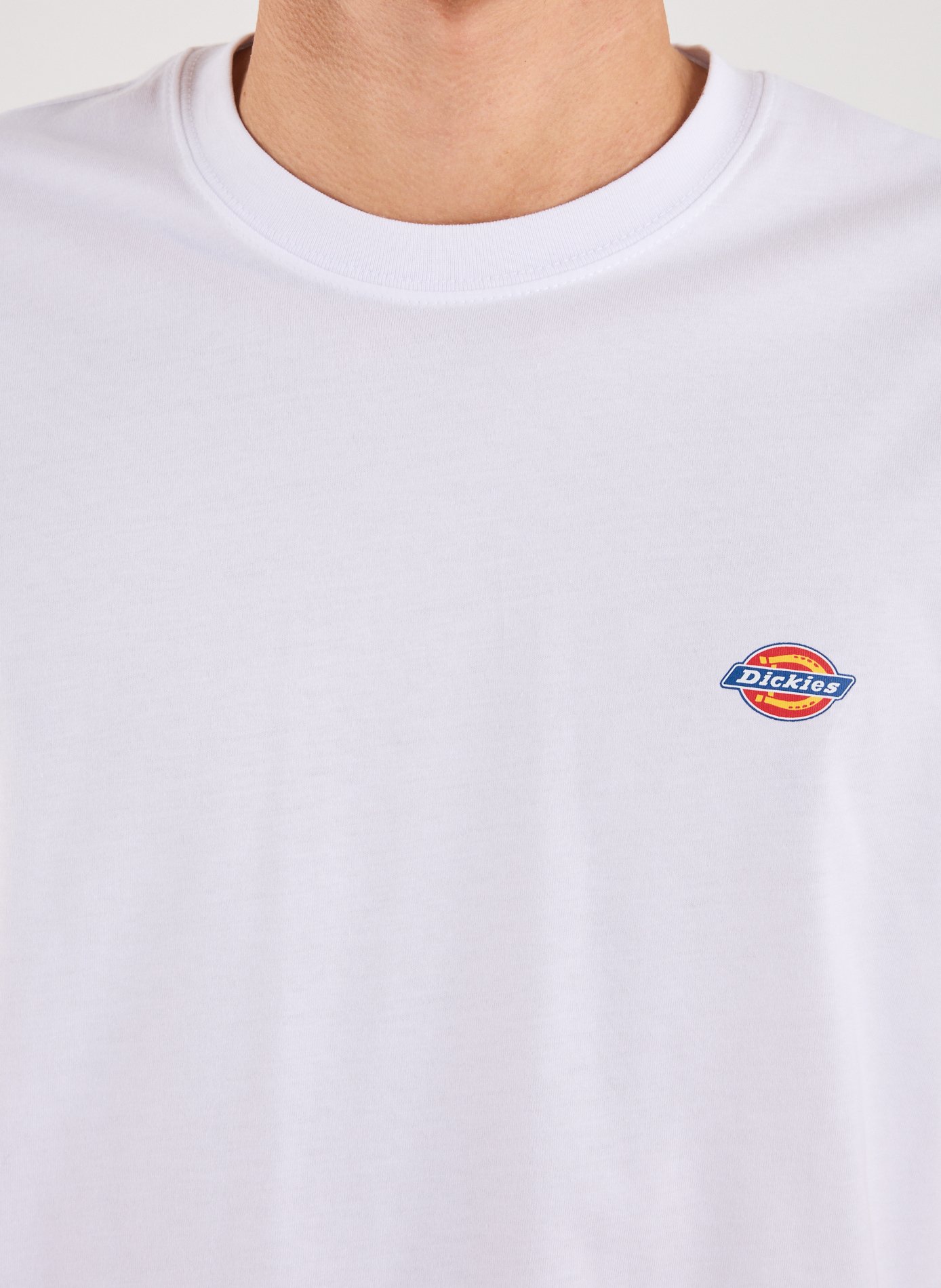 Short-sleeved cotton T-shirt DICKIES White