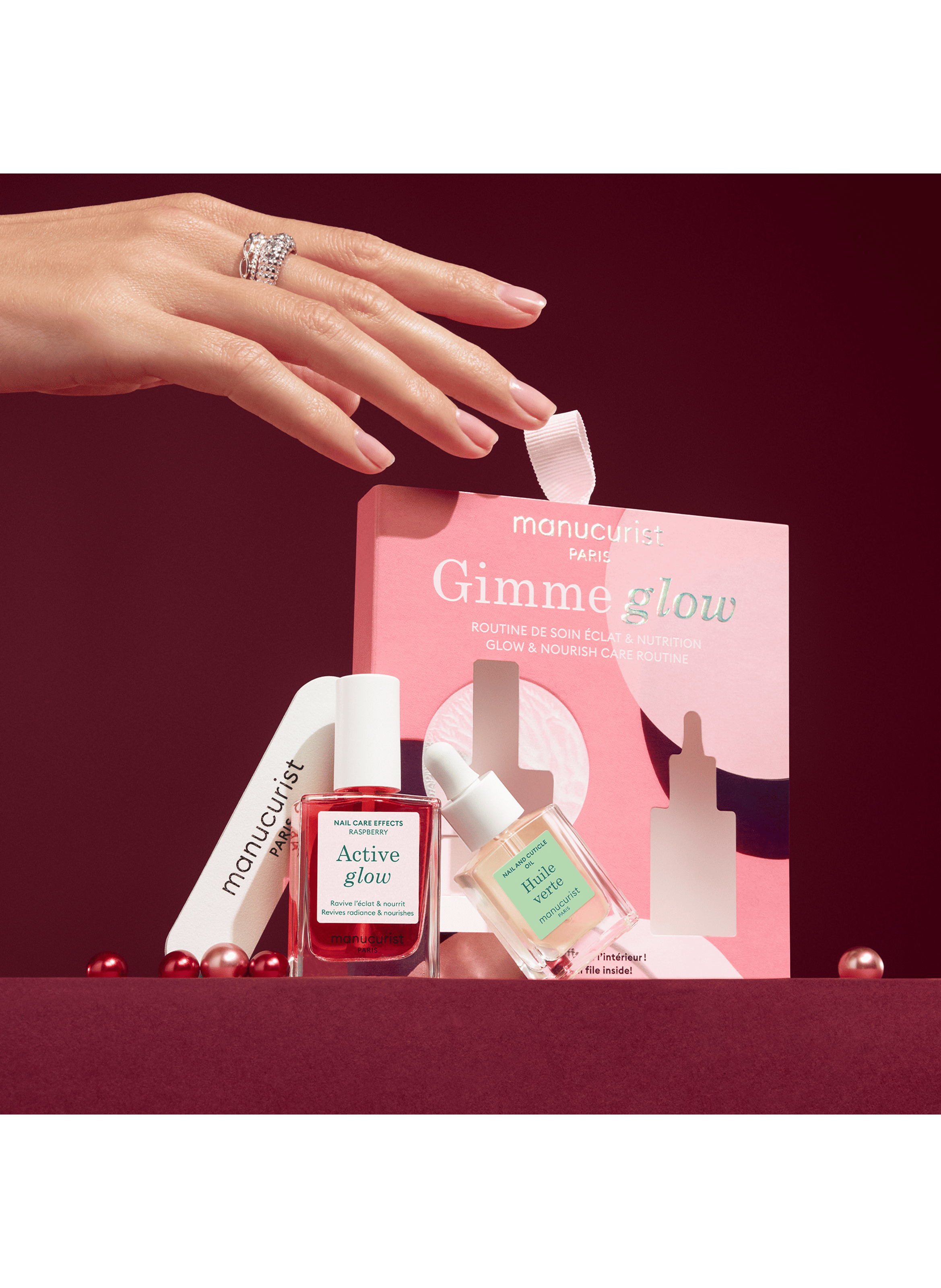 Green Gift Set MANUCURIST Prune