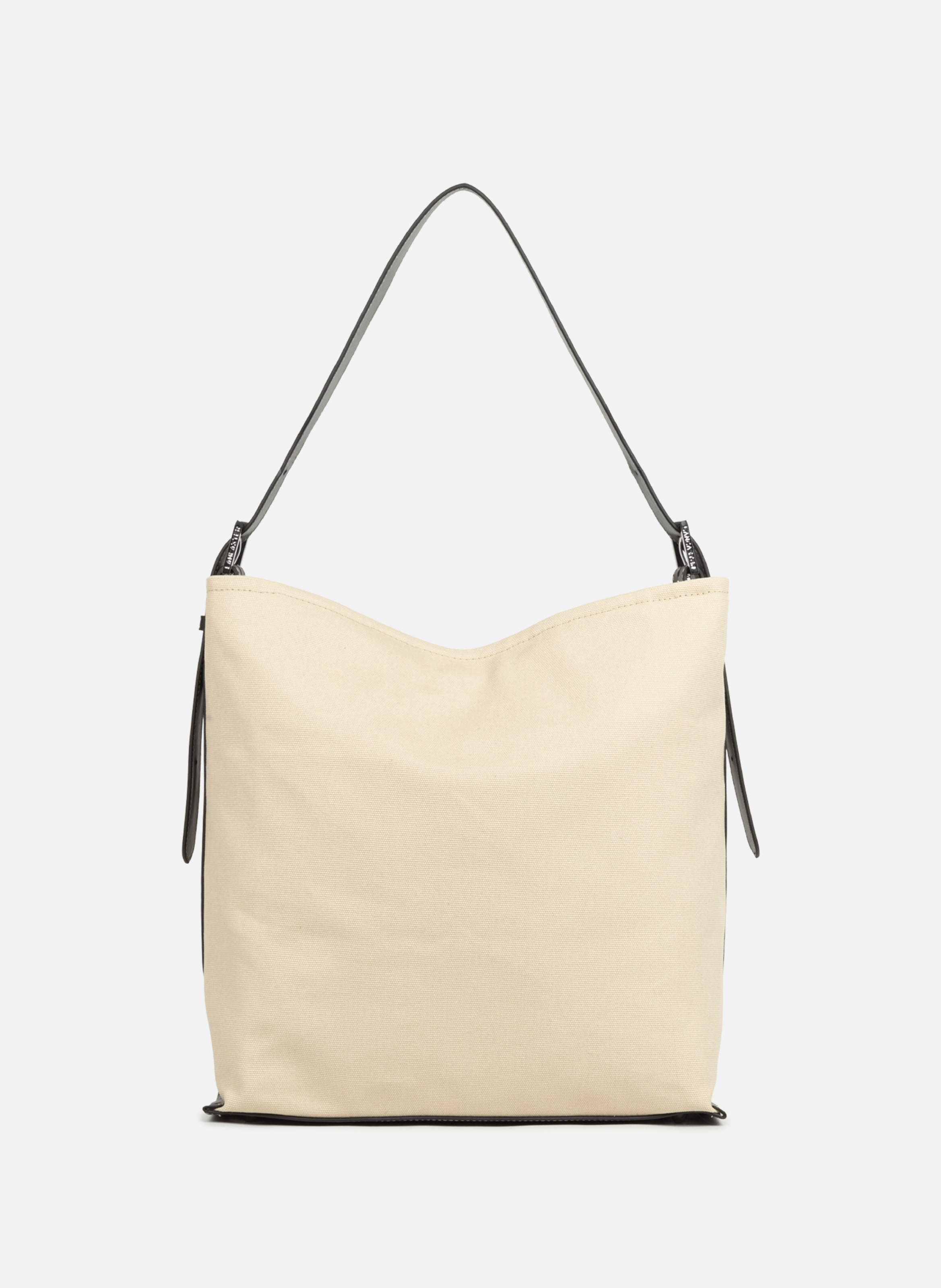 Large bucket bag - Canvas KBA Beige