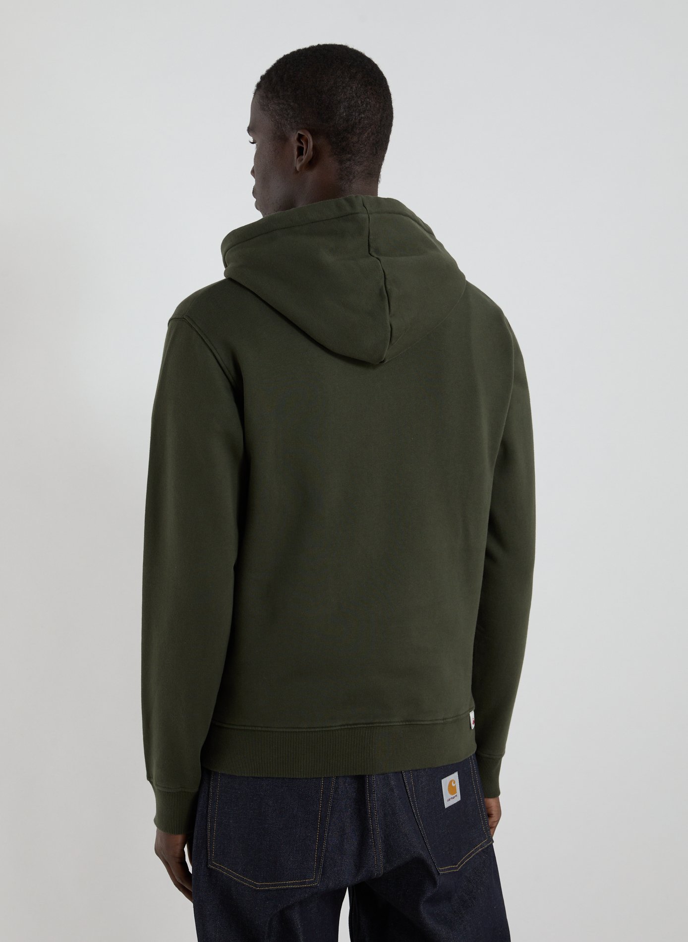 Hoodie en coton REPLAY Vert