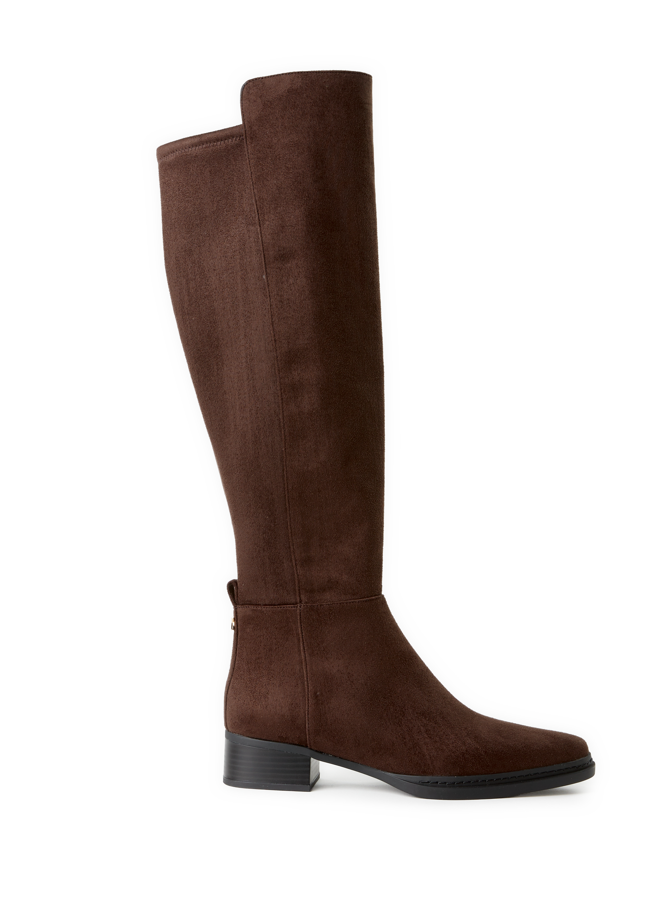 MICHAEL KORS Suede high boots Lex Brown