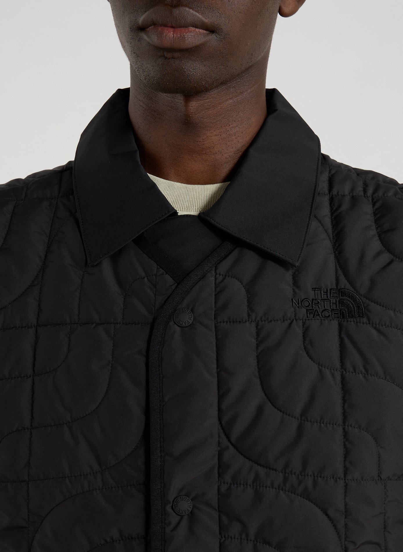 Jacket with classic collar and removable inner vest THE NORTH FACE Black
