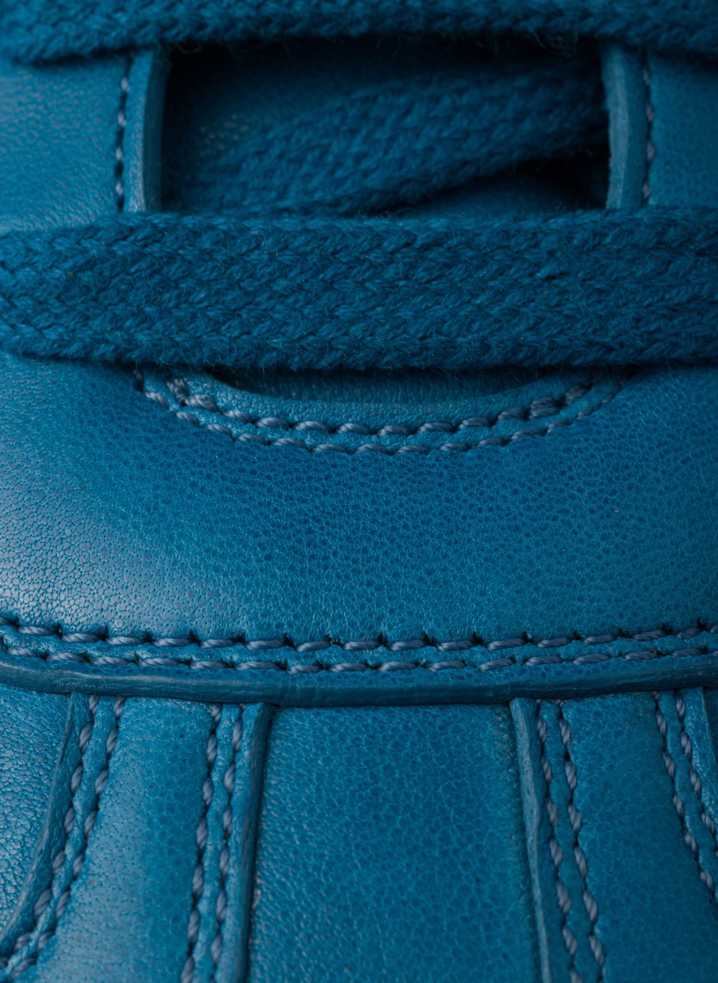 Baskets montecarlo re-edition 2005 en cuir nappa v PRADA Bleu