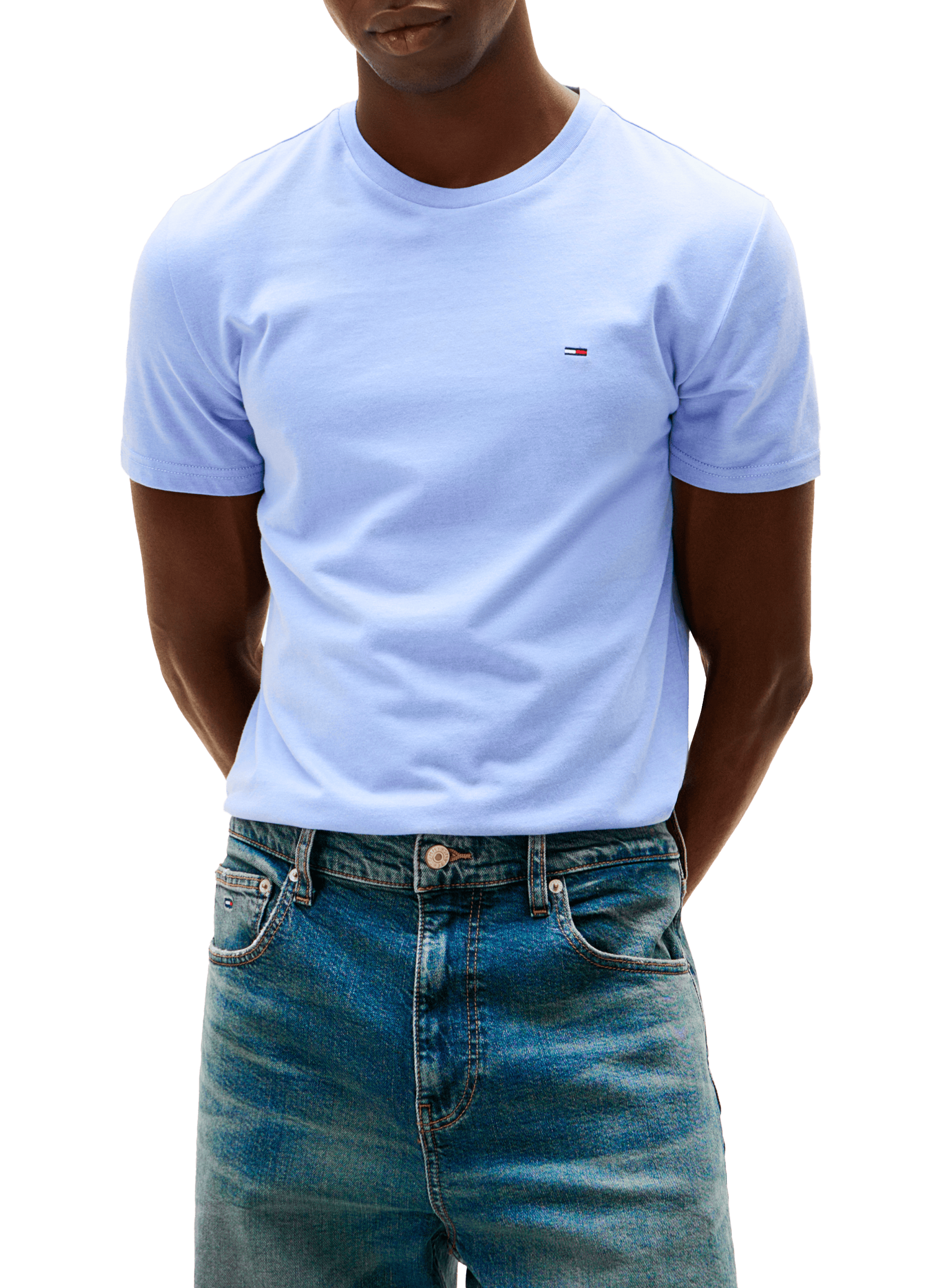 TOMMY HILFIGER T-shirt à logo Bleu