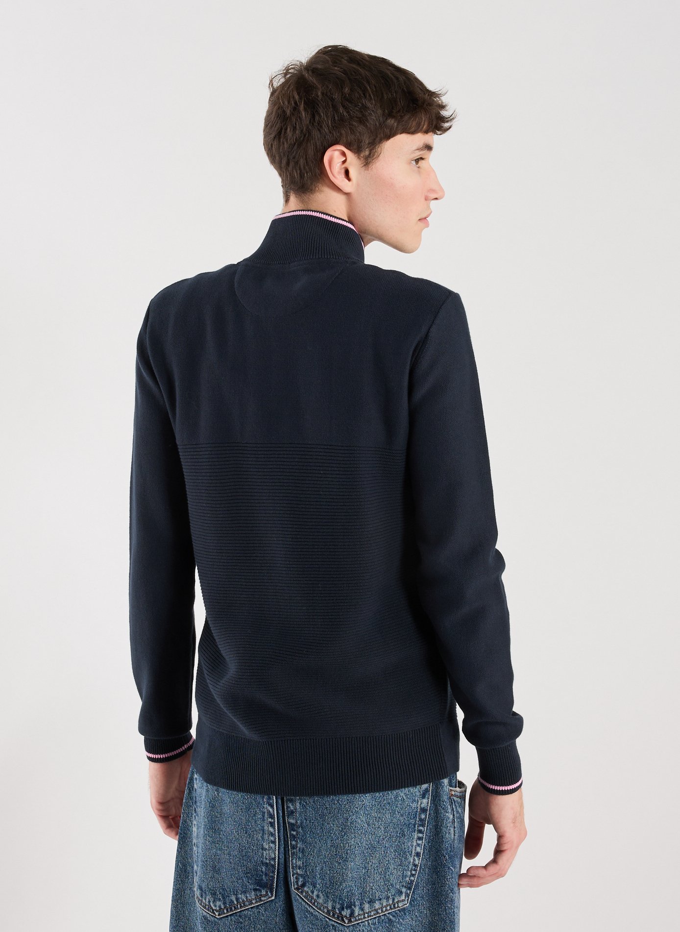 Cotton jumper EDEN PARK Blue