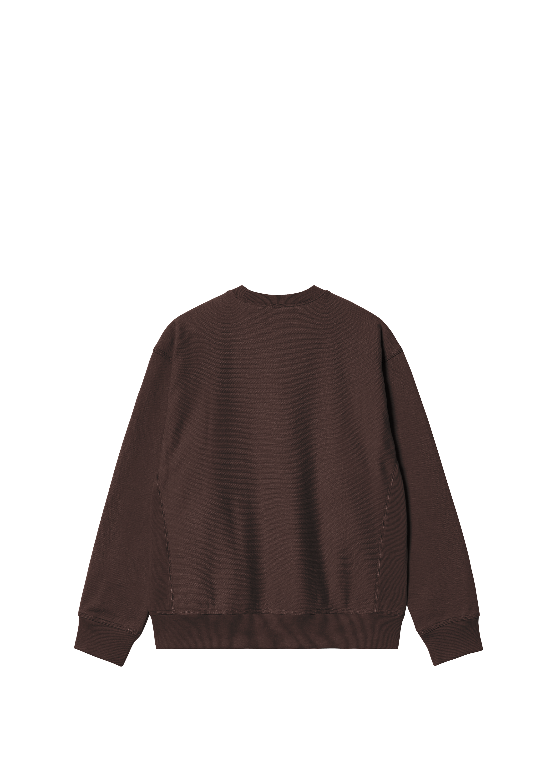 Sweatshirt ample en coton mélangé CARHARTT WIP Marron