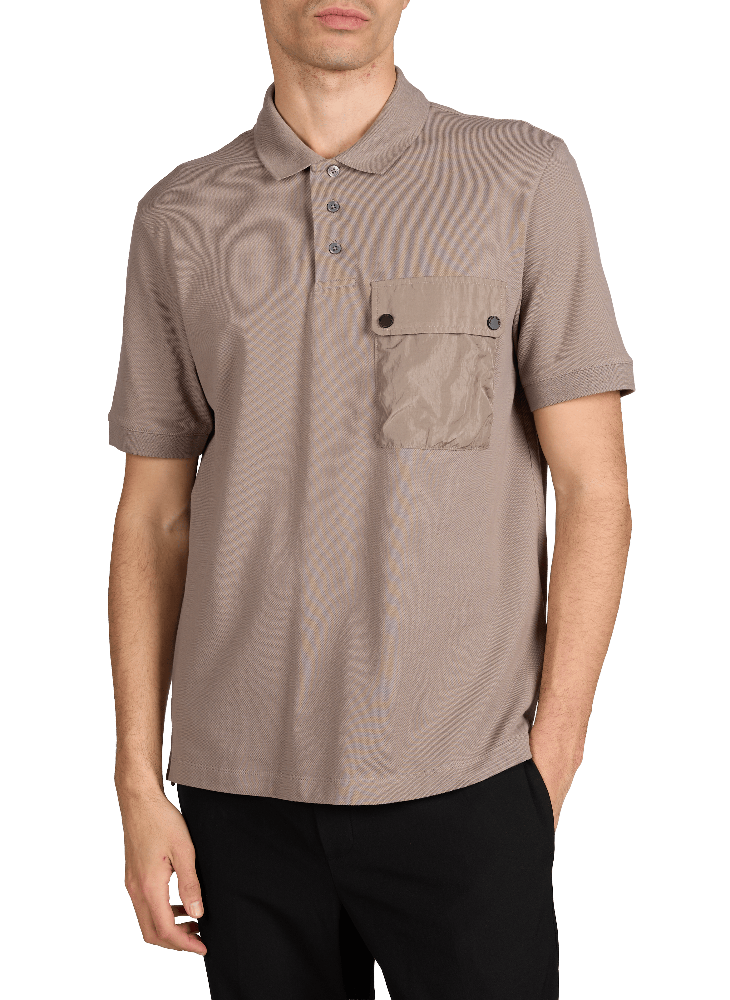 Polo en coton ARMANI EXCHANGE Beige