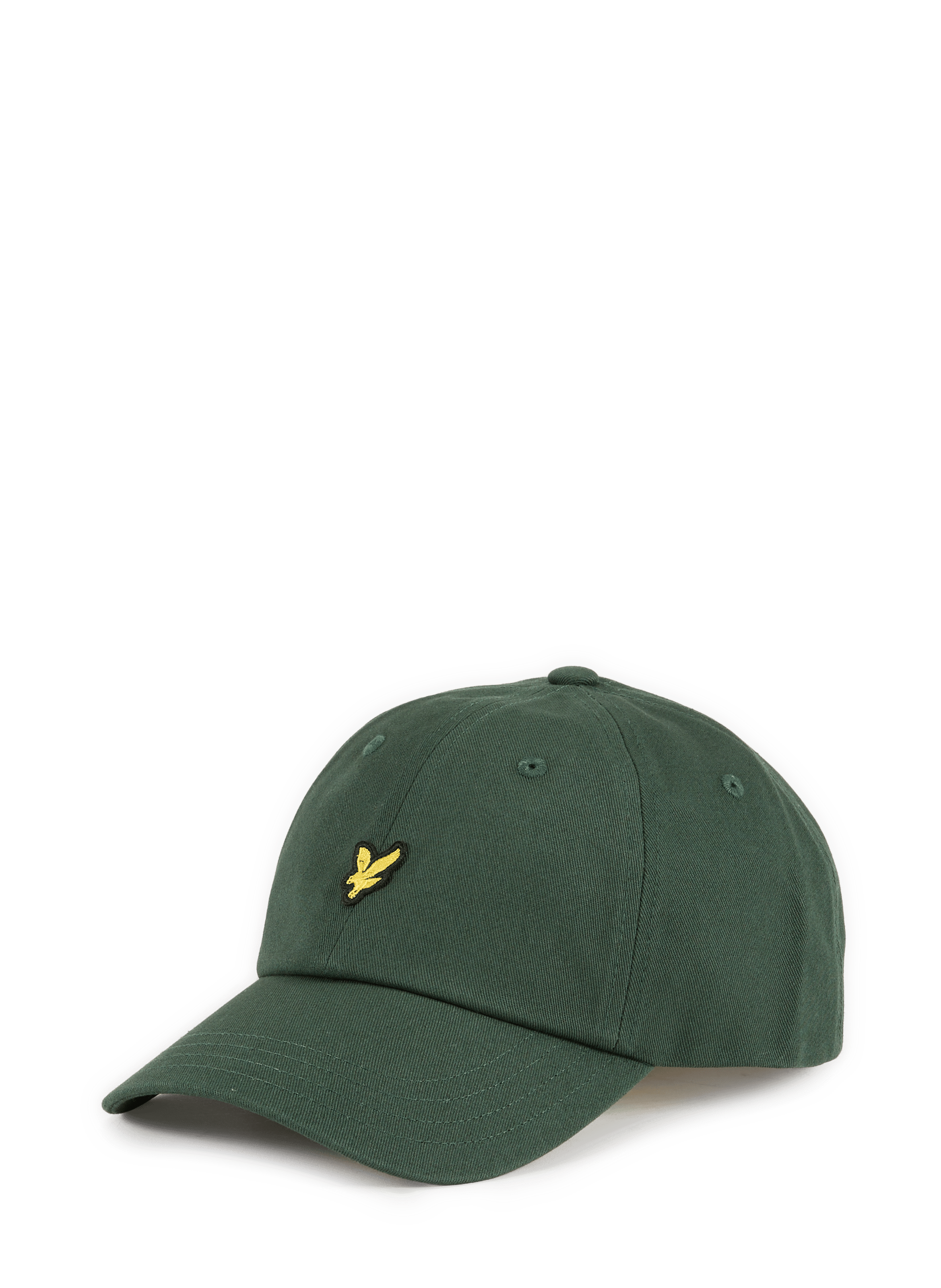 Gorra bordada de algodón LYLE & SCOTT Verde