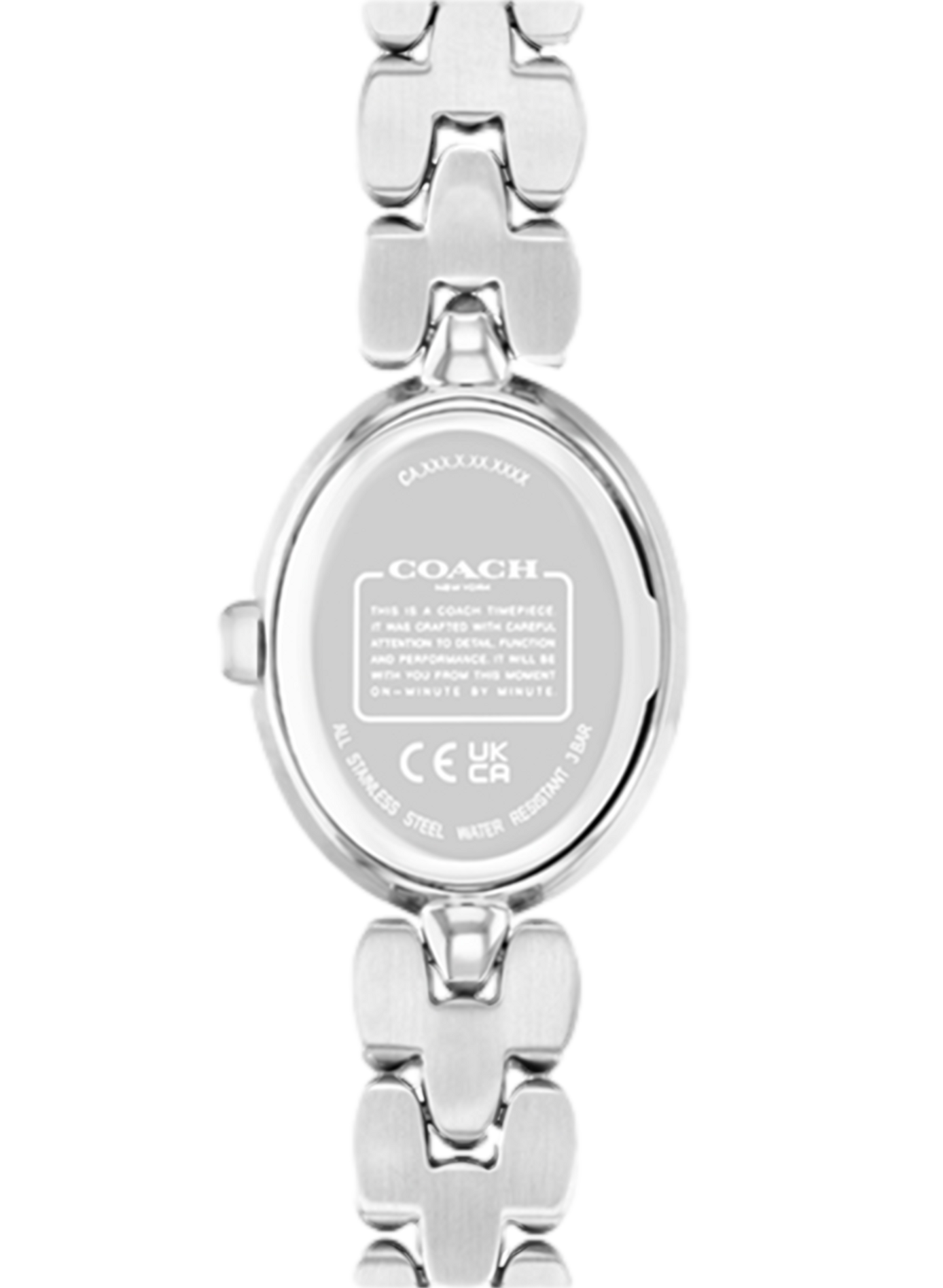 Montre quartz Sammy en acier inoxydable COACH MONTRES Argent