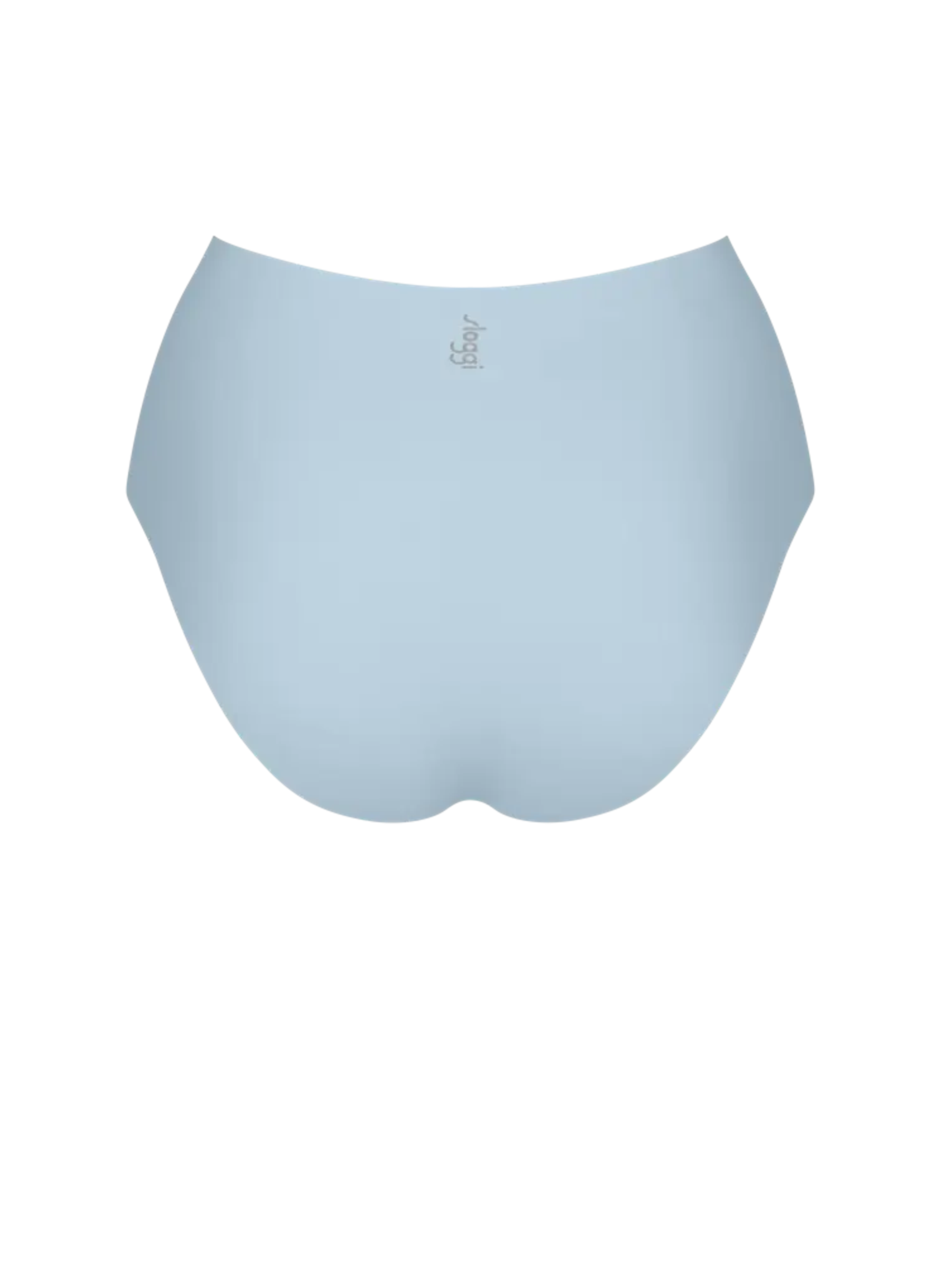 High-waisted solid color culottes SLOGGI Blue