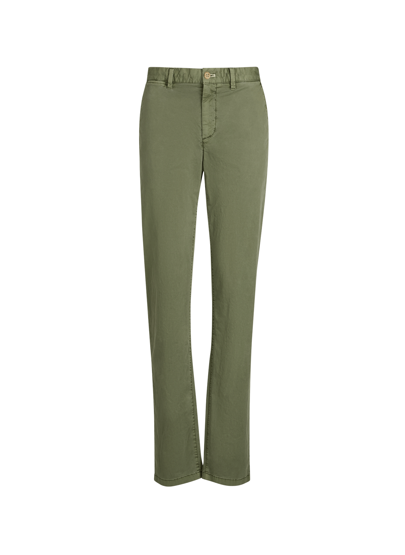 Slim-fit cotton-blend chinos GANT Green