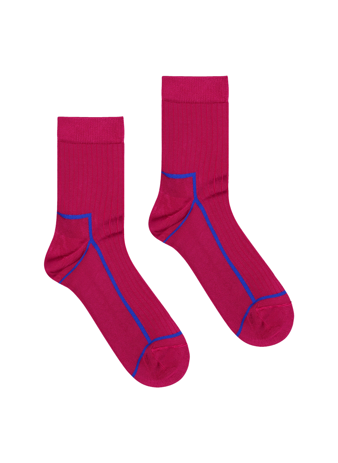 Bedruckte Kniestrümpfe HAPPY SOCKS Rosa