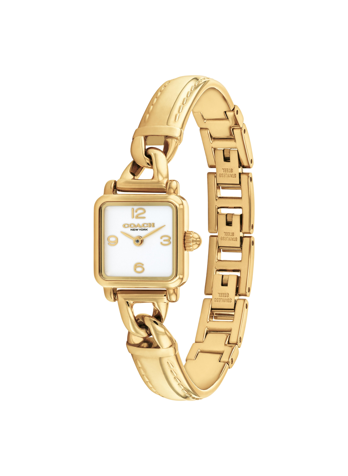 Montre quartz Cass en métal COACH MONTRES Doré