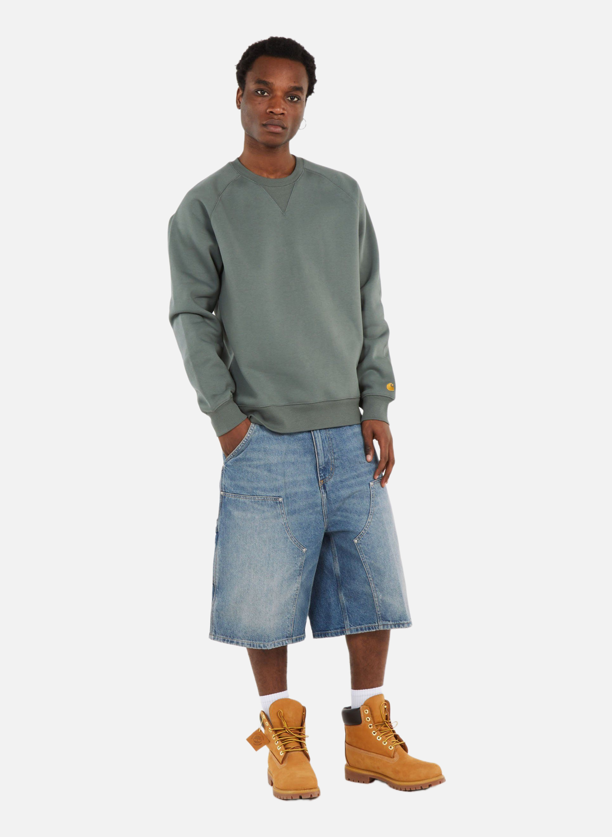 Sweatshirt chase CARHARTT WIP Vert