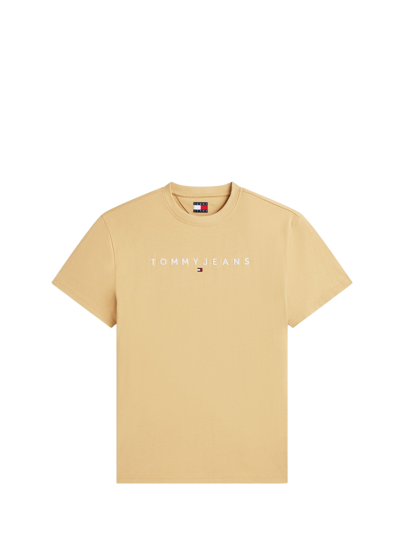 T-shirt à logo brodé TOMMY HILFIGER Beige