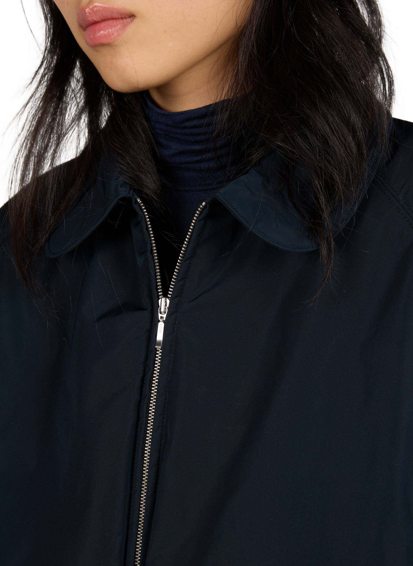 Taffeta bomber jacket A.P.C. Blue