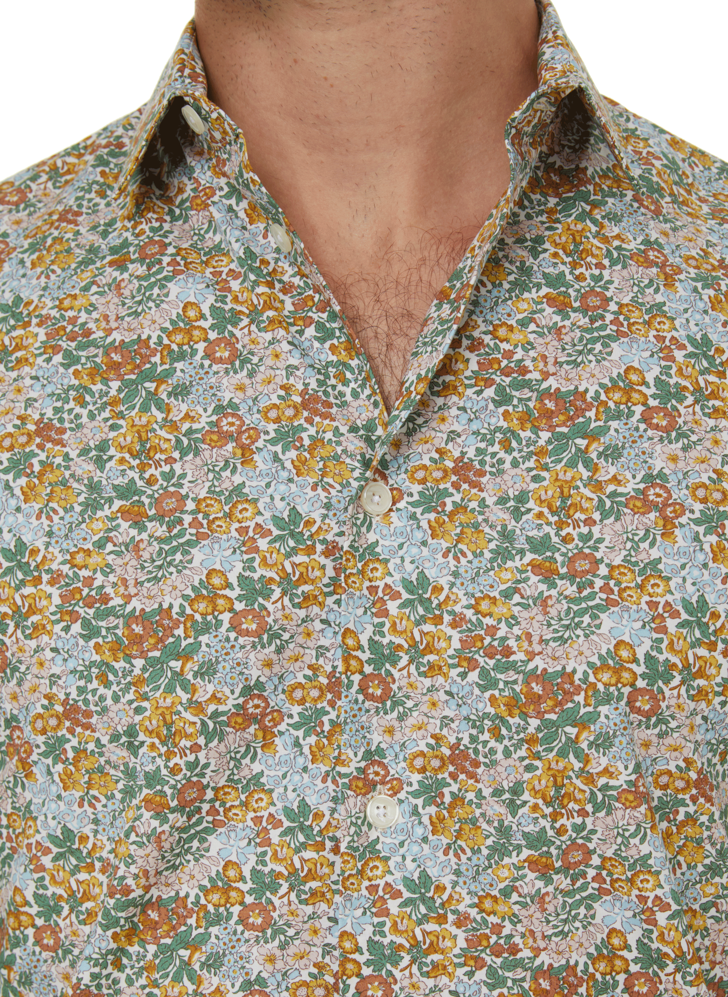 Chemise Liberty en popeline de coton AU PRINTEMPS PARIS Multicolore