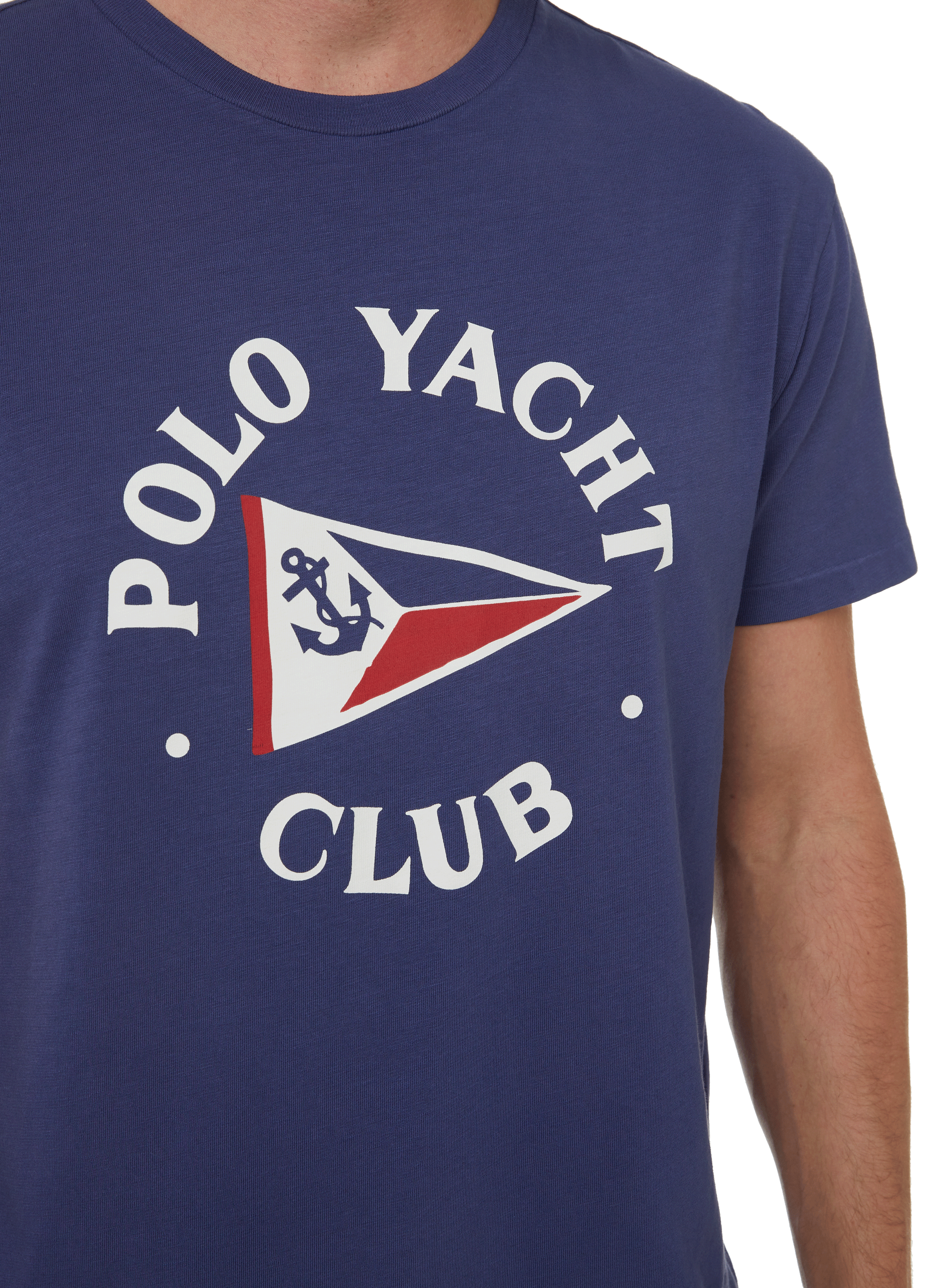 T-shirt motif Polo yacht club POLO RALPH LAUREN Bleu