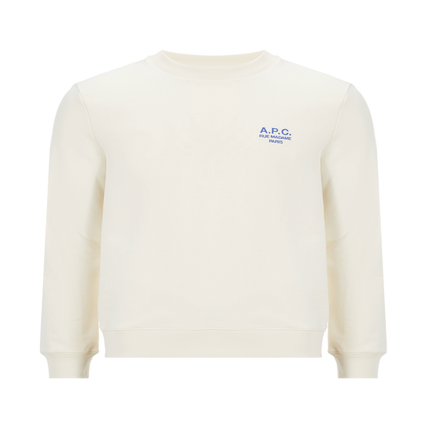 Apc Cotton Sweatshirt In Neutral