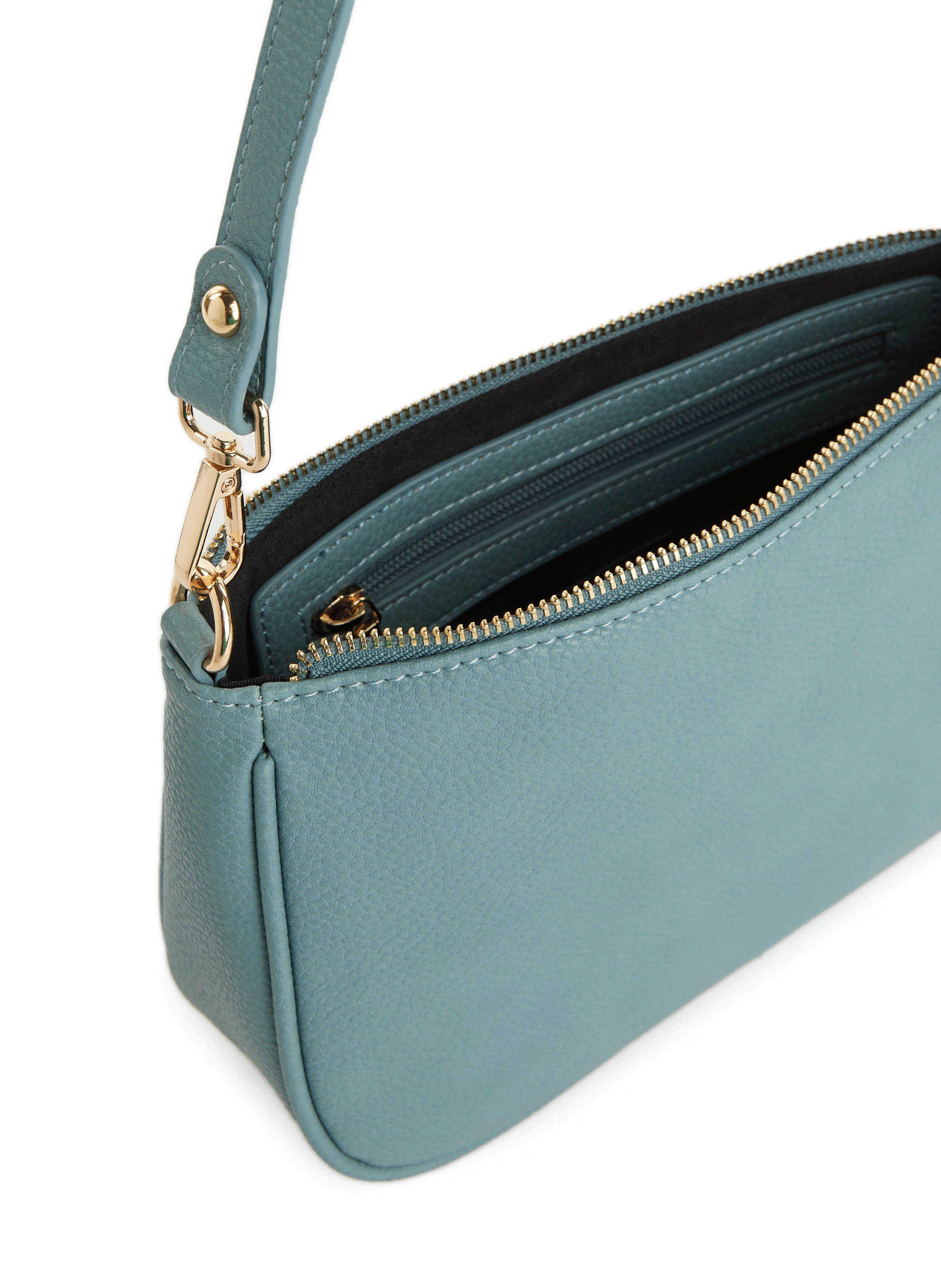 Sac à main uni AU PRINTEMPS PARIS Bleu