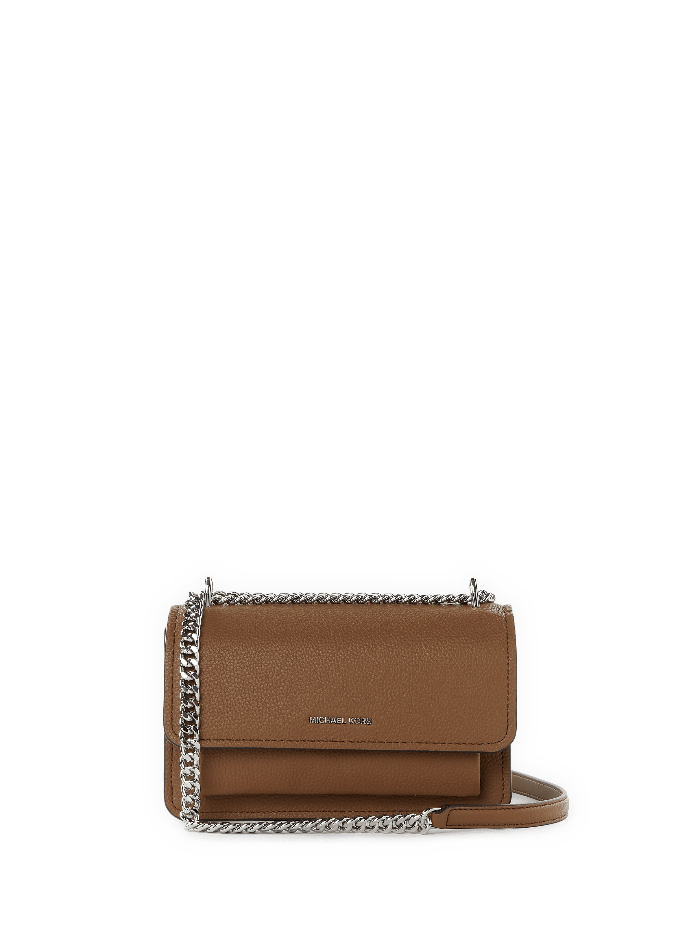 Cowhide leather handbag MICHAEL KORS Brown