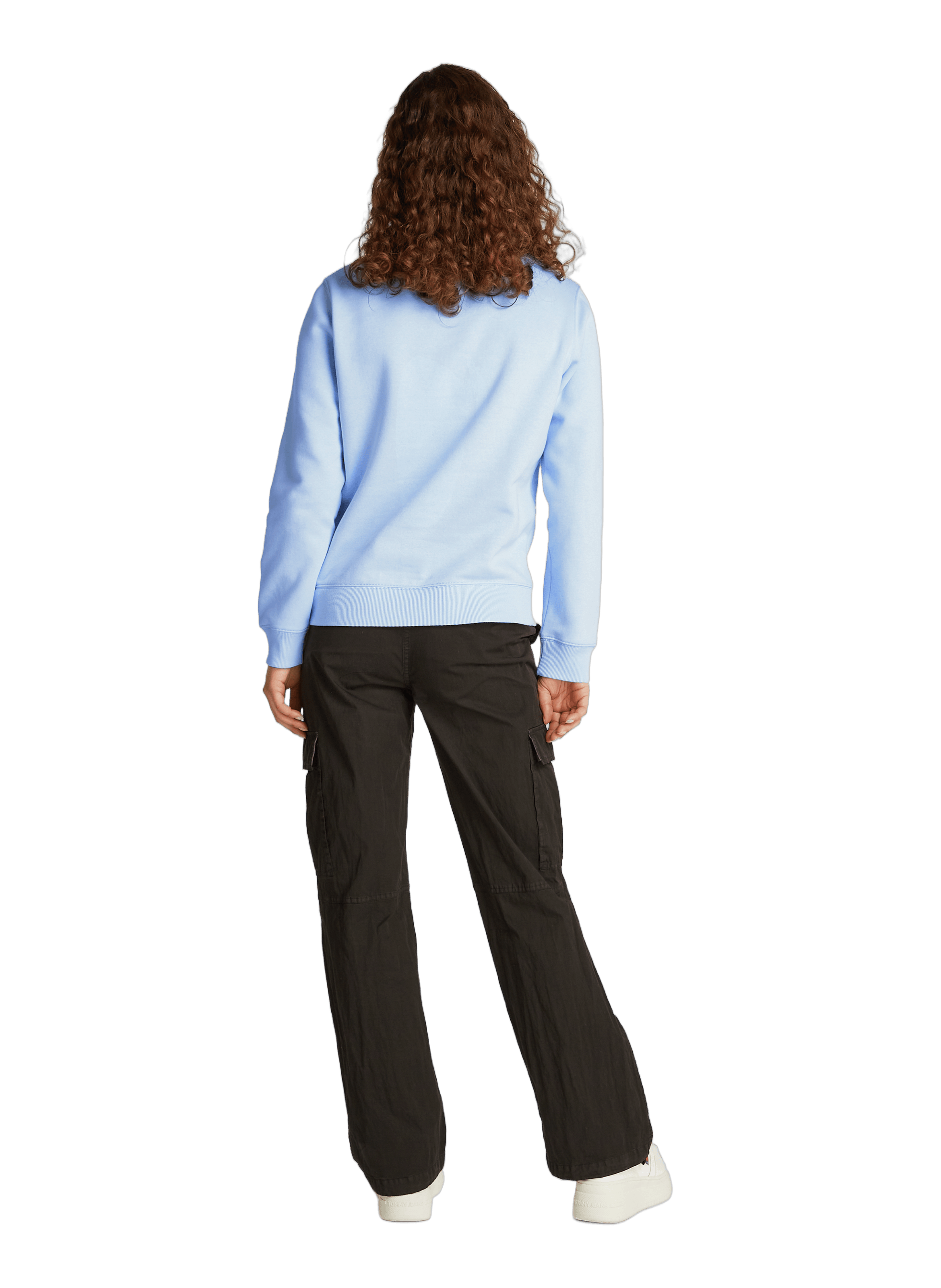 Sweatshirt en coton TOMMY HILFIGER Bleu