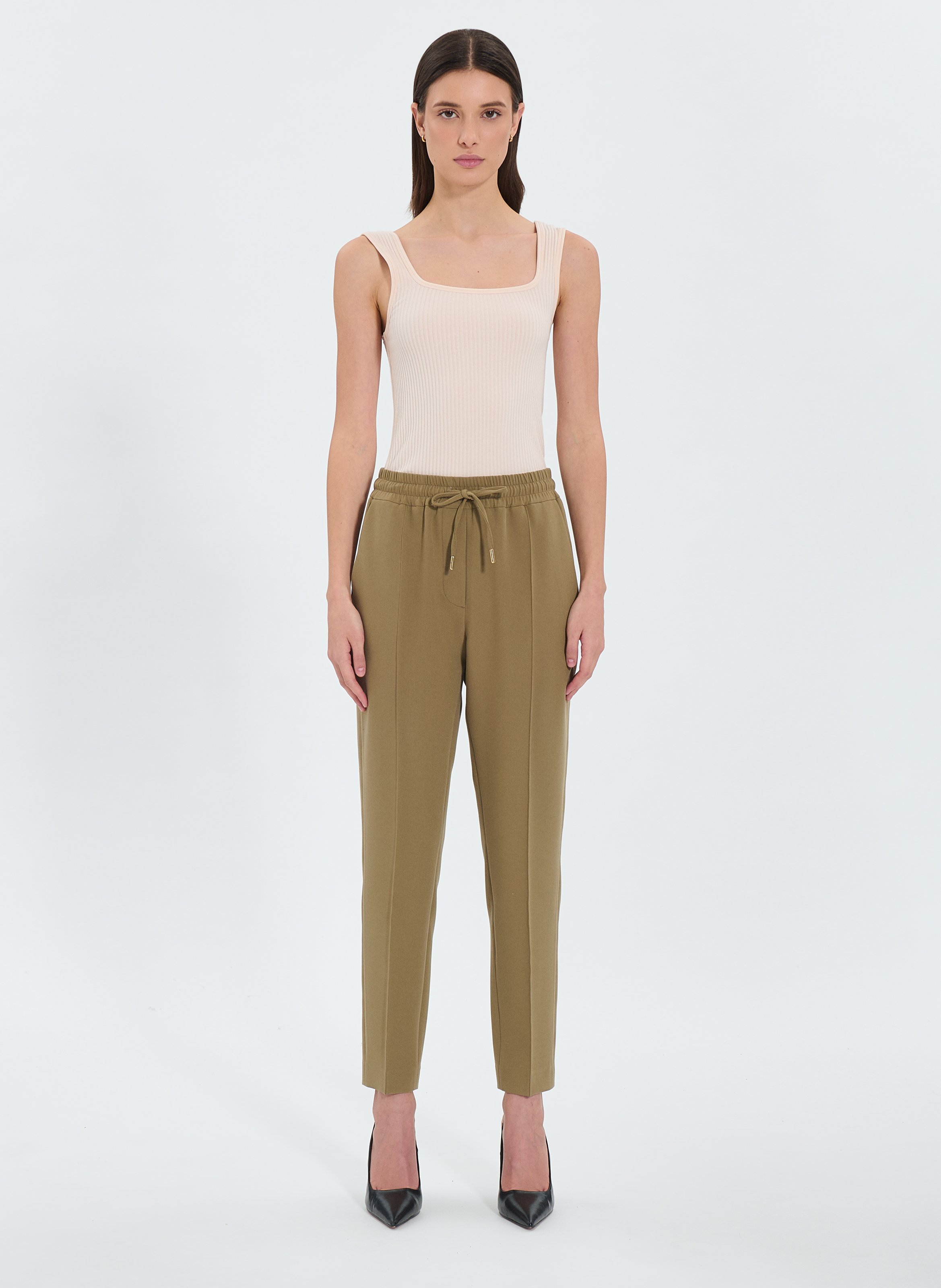 ZAPA Pantalon  piel kaki Kaki